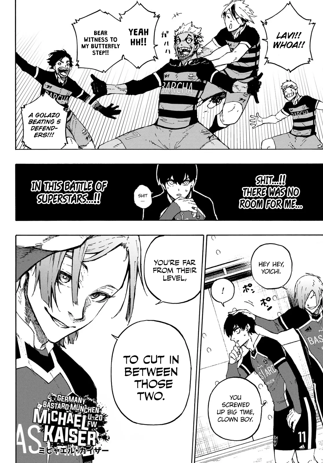 B Lock Manga, chapter 164, page 15