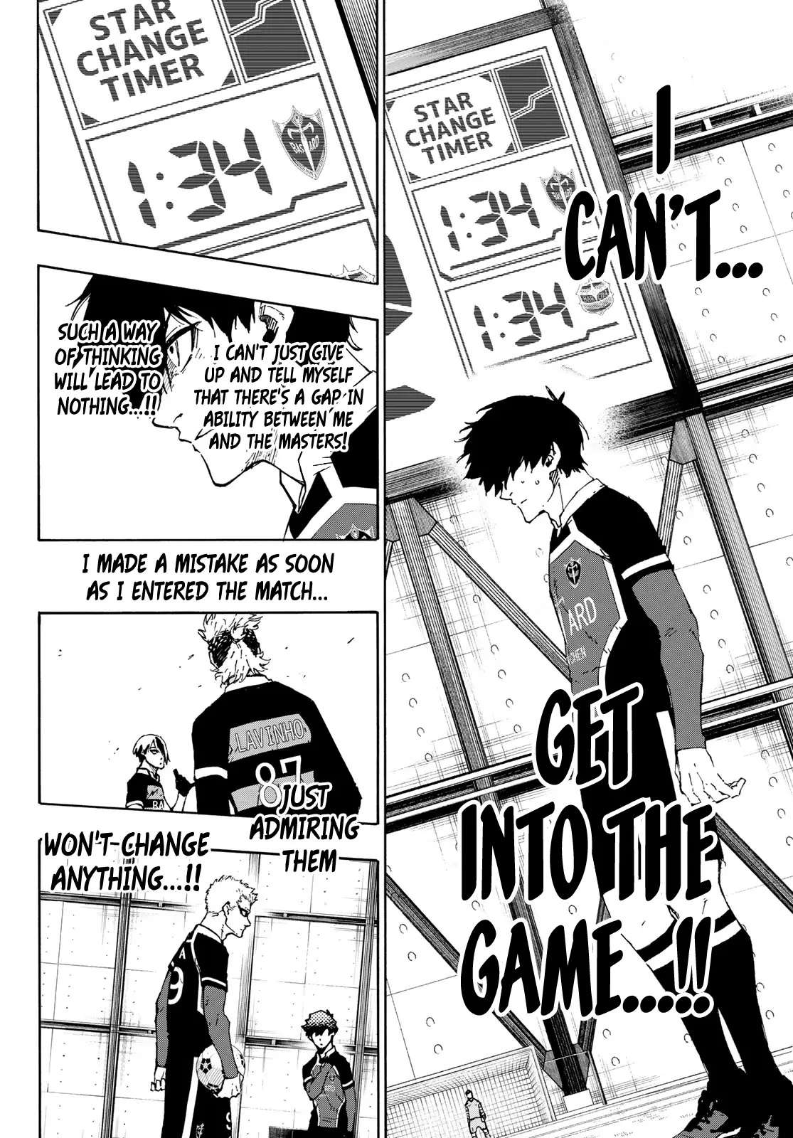 B Lock Manga, chapter 164, page 17