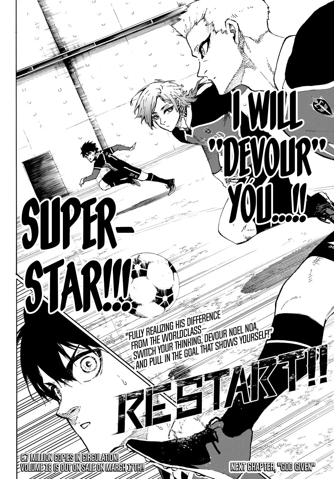 B Lock Manga, chapter 164, page 19