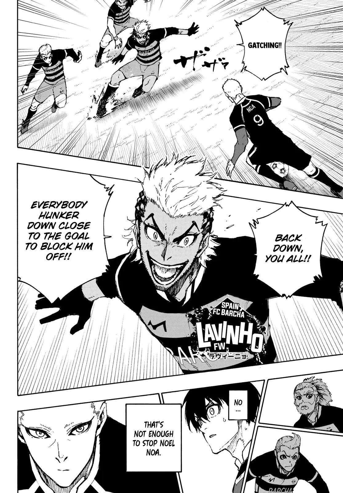 B Lock Manga, chapter 165, page 9