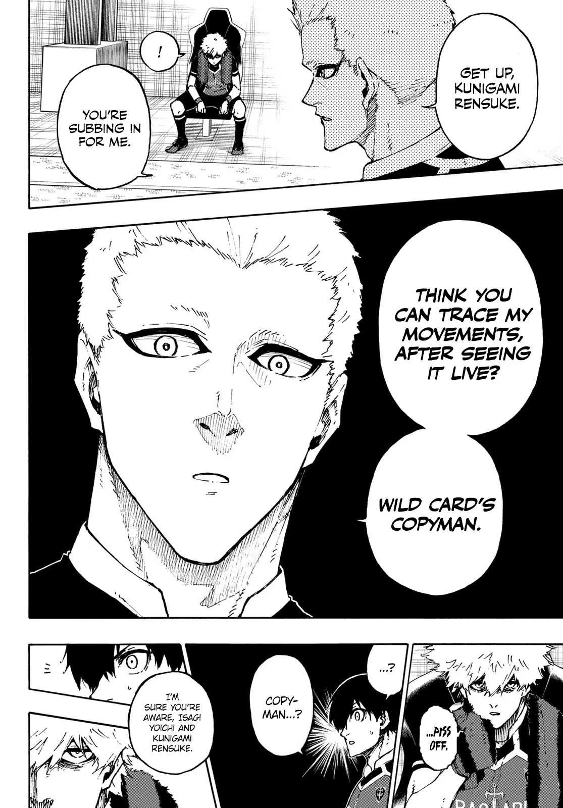 B Lock Manga, chapter 165, page 17