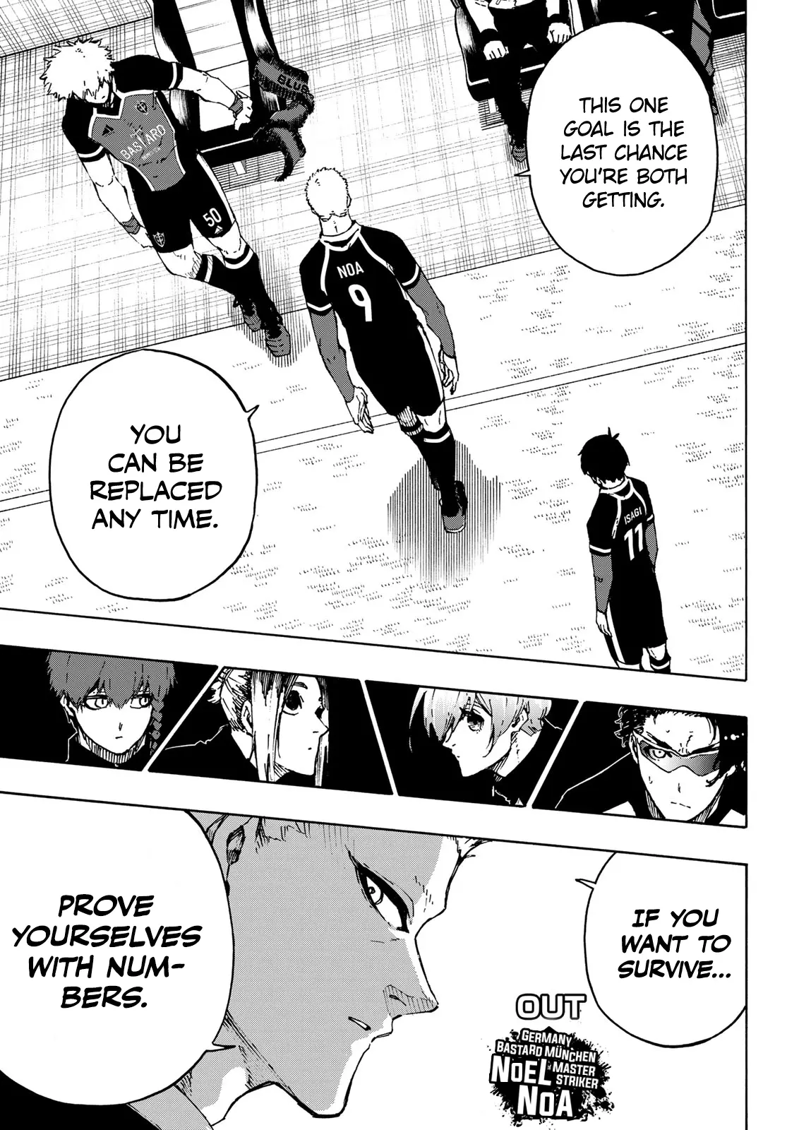B Lock Manga, chapter 165, page 18