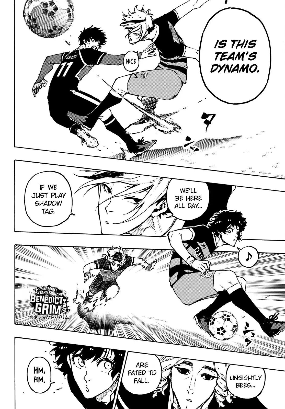 B Lock Manga, chapter 166, page 9