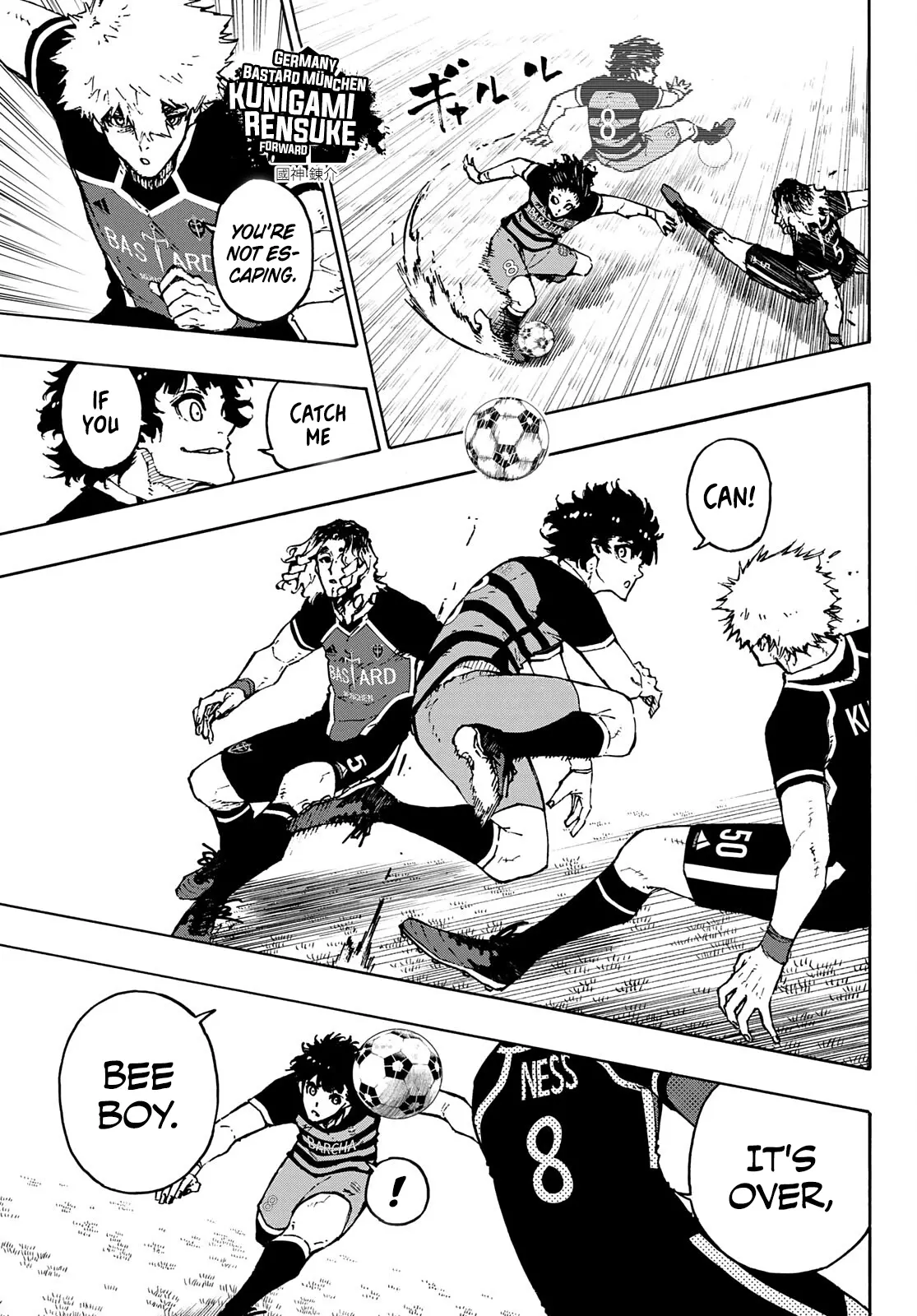 B Lock Manga, chapter 166, page 10