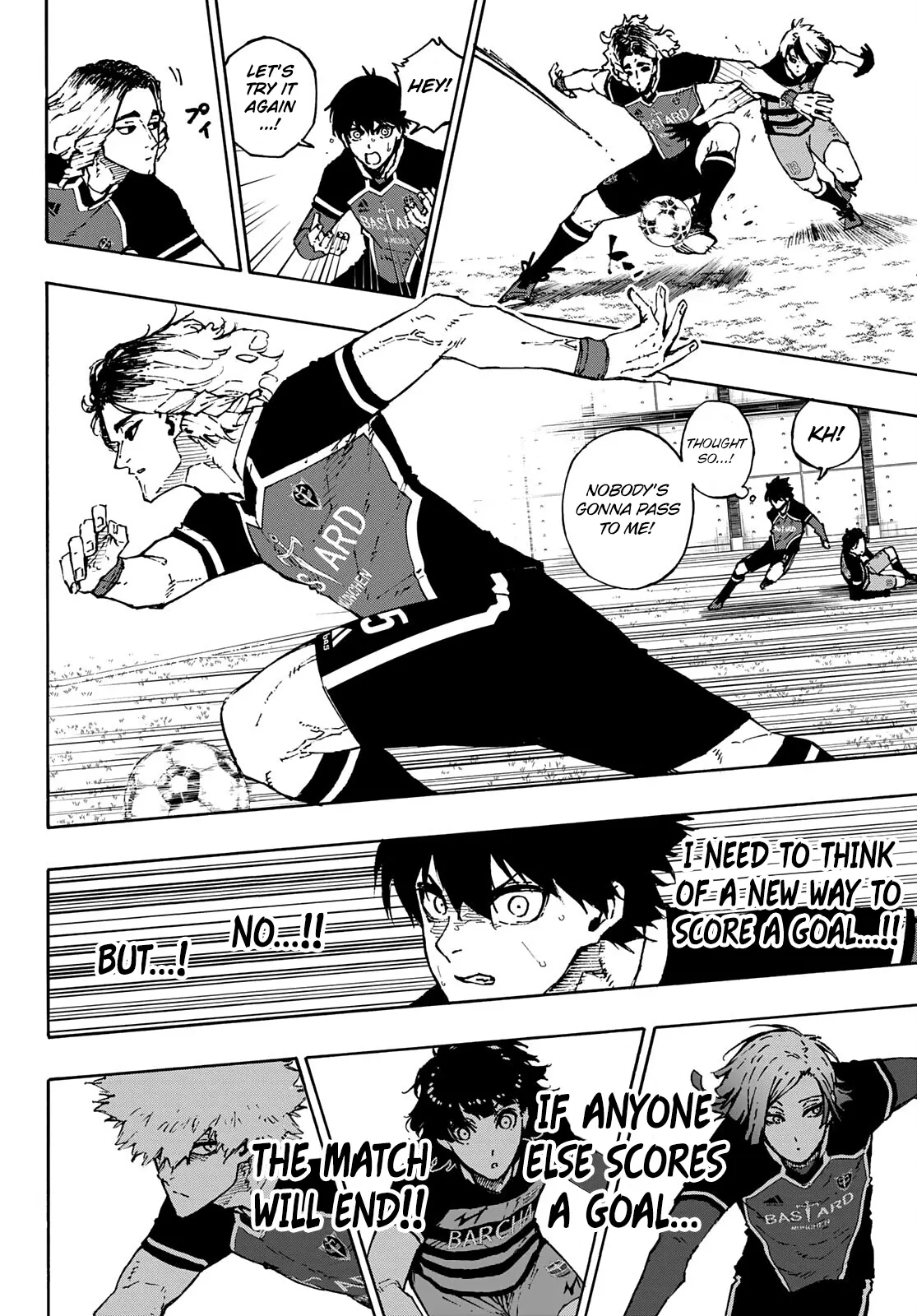 B Lock Manga, chapter 166, page 17