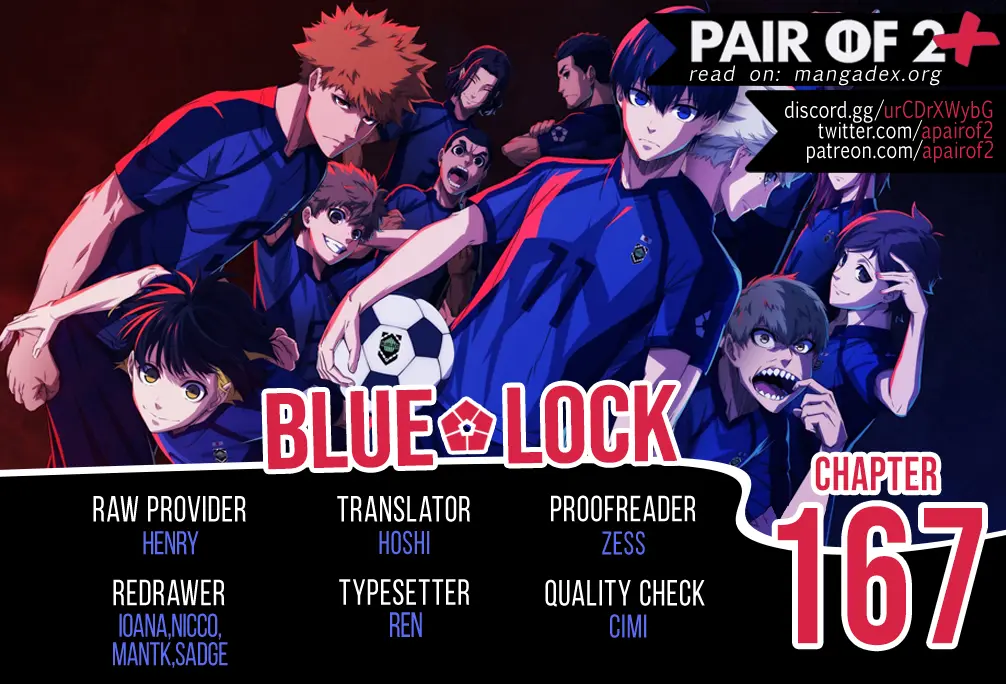 B Lock Manga, chapter 167, page 1