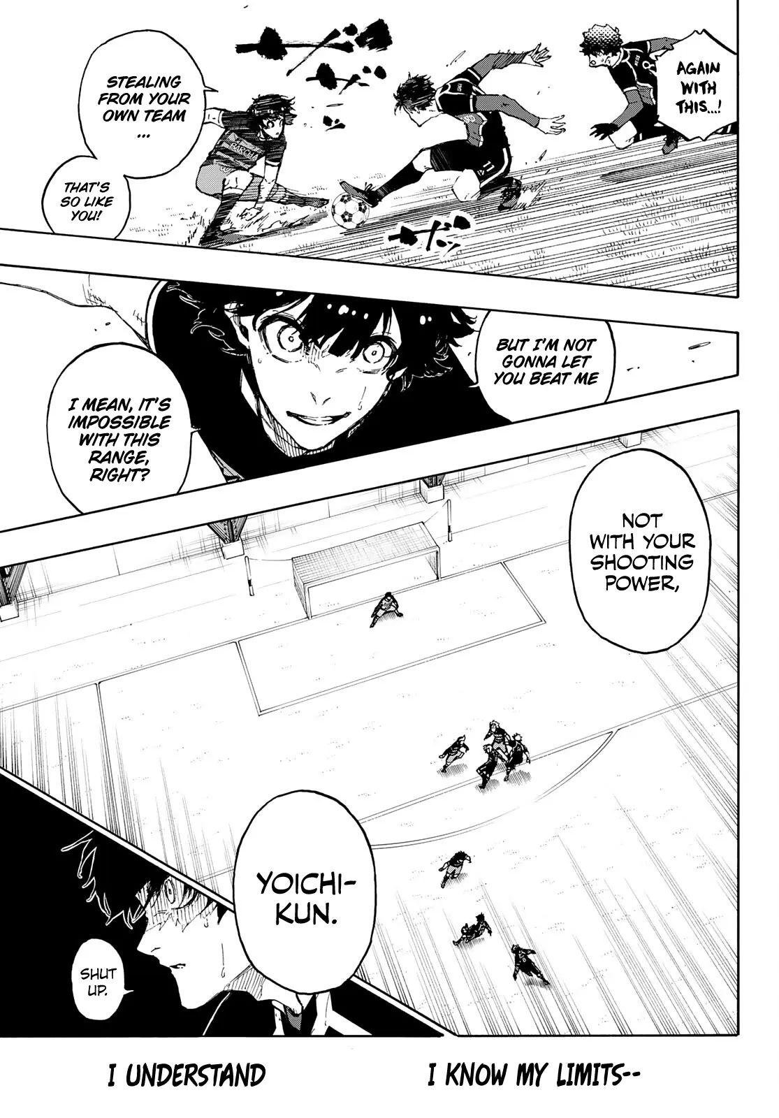 B Lock Manga, chapter 167, page 6