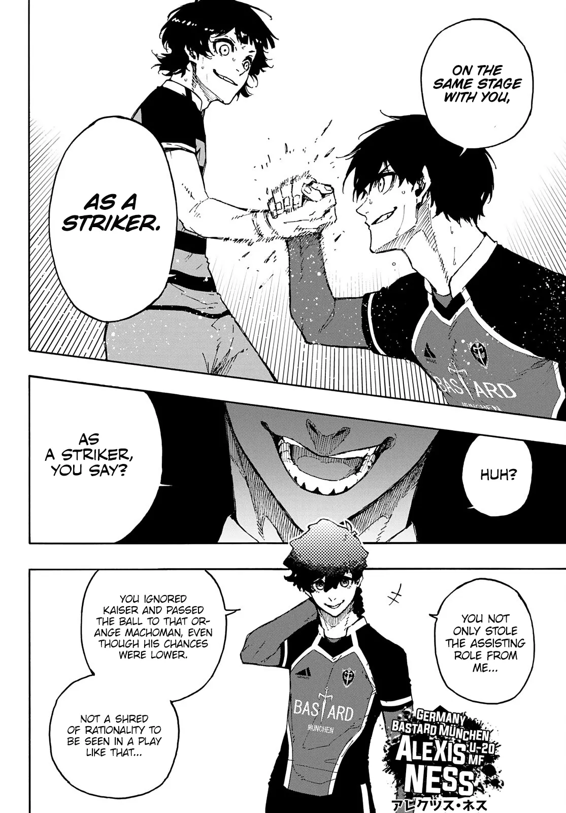 B Lock Manga, chapter 168, page 8