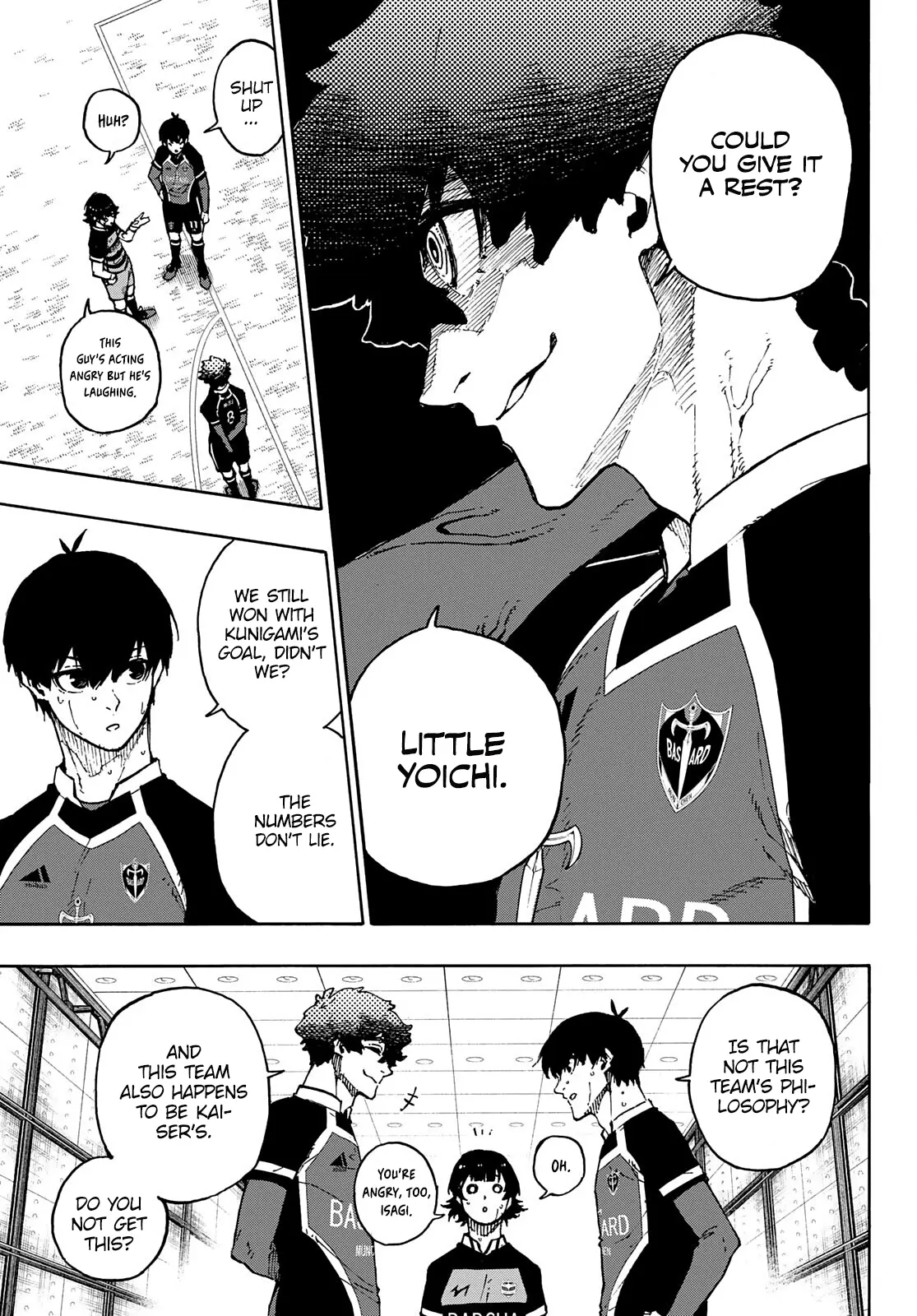 B Lock Manga, chapter 168, page 9