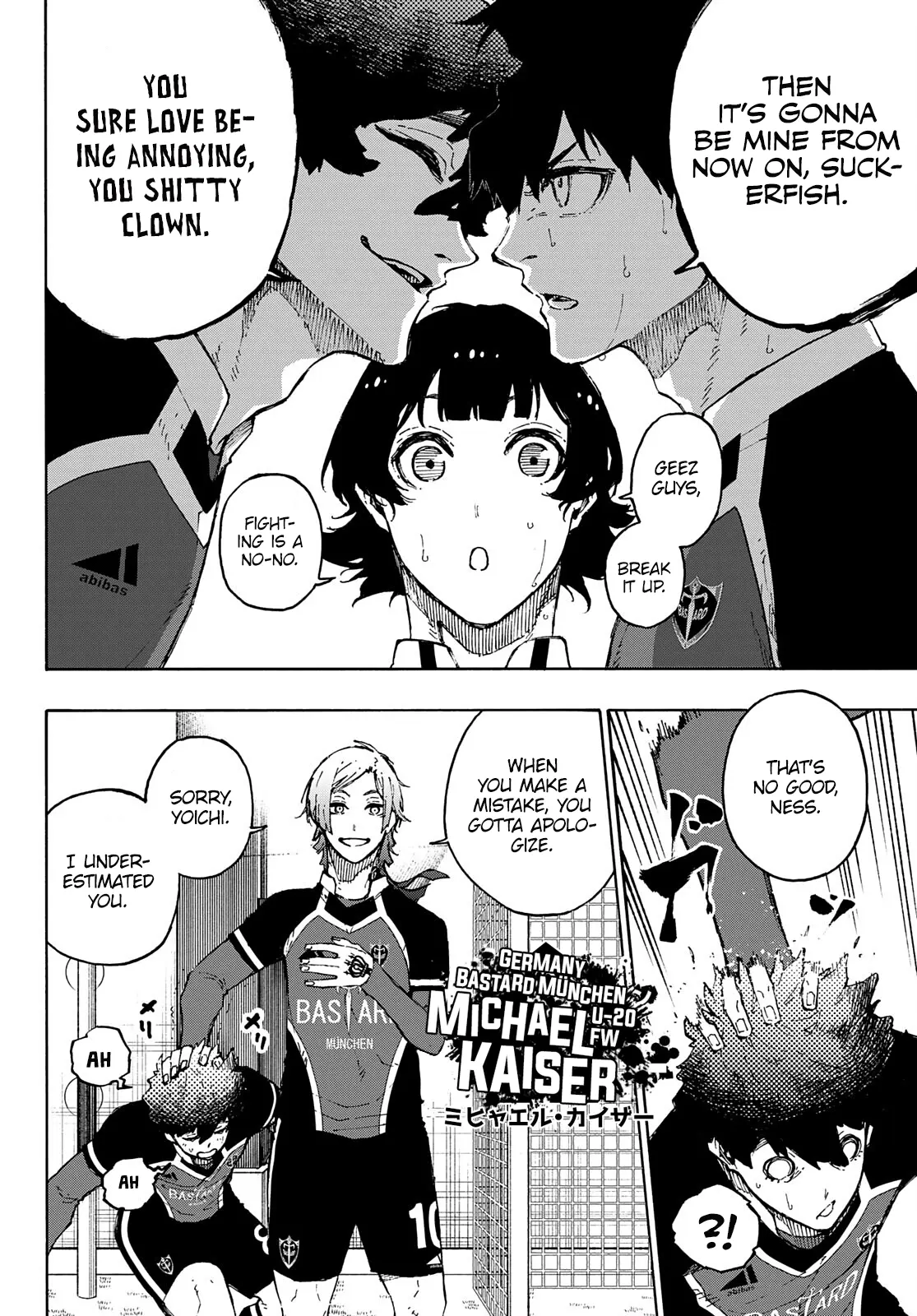 B Lock Manga, chapter 168, page 10