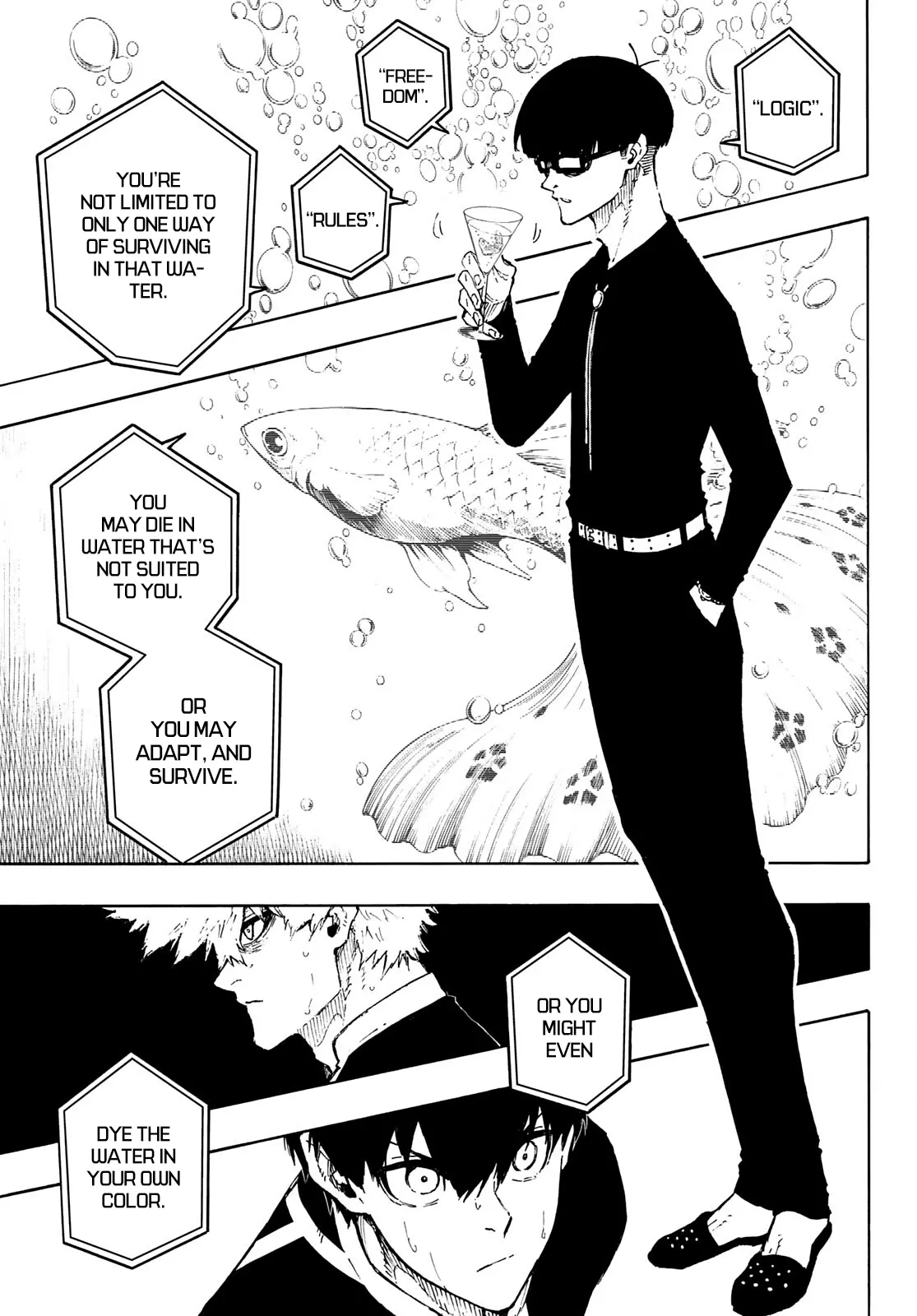B Lock Manga, chapter 168, page 15