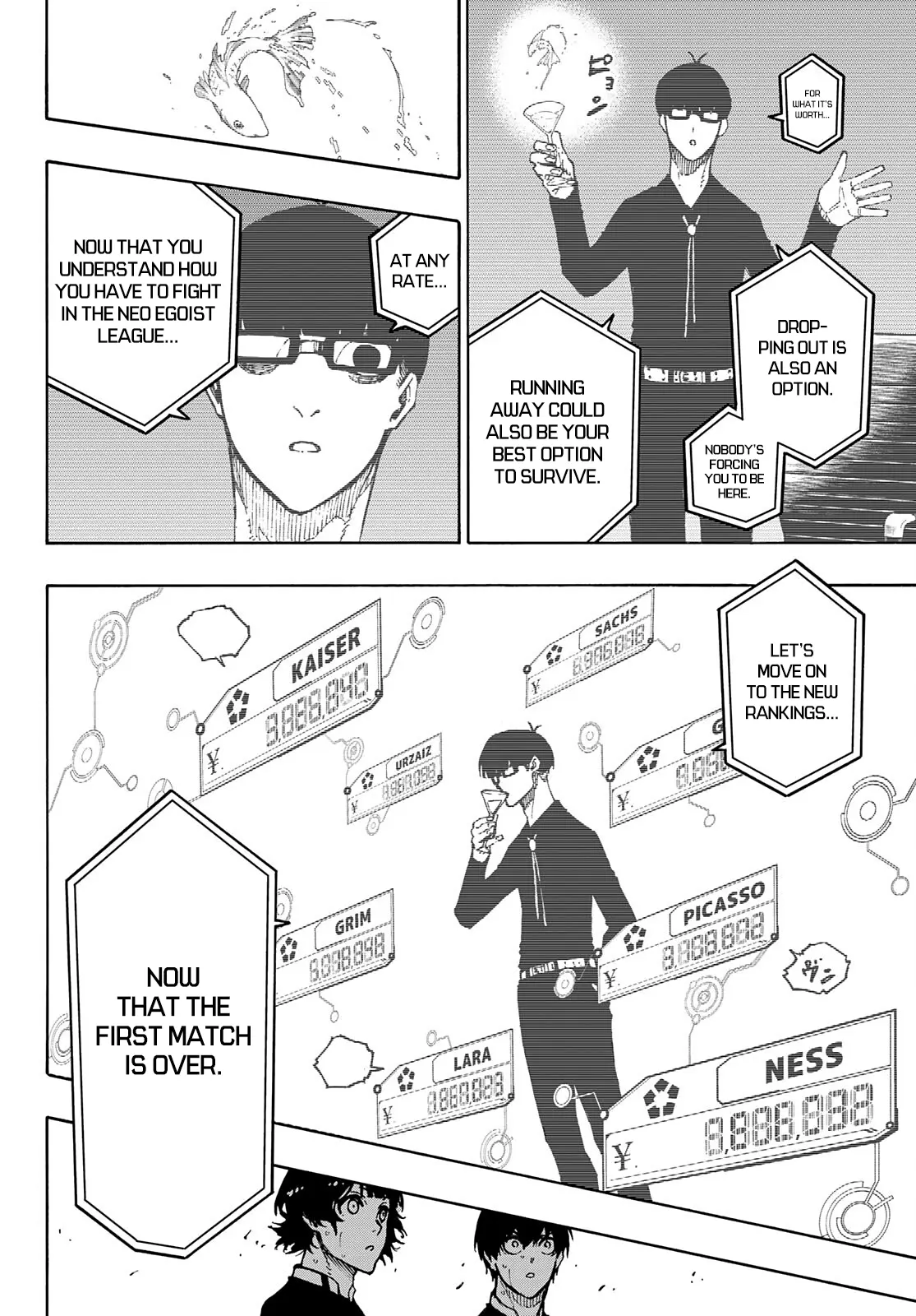 B Lock Manga, chapter 168, page 16