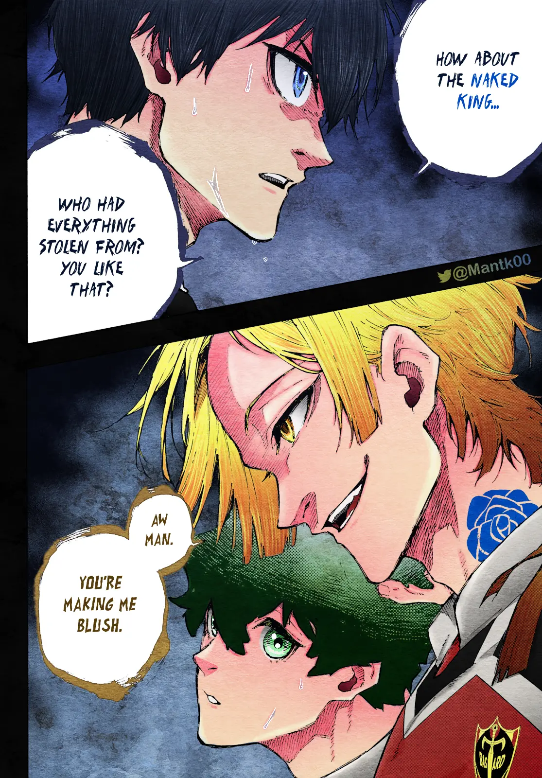 B Lock Manga, chapter 168, page 21