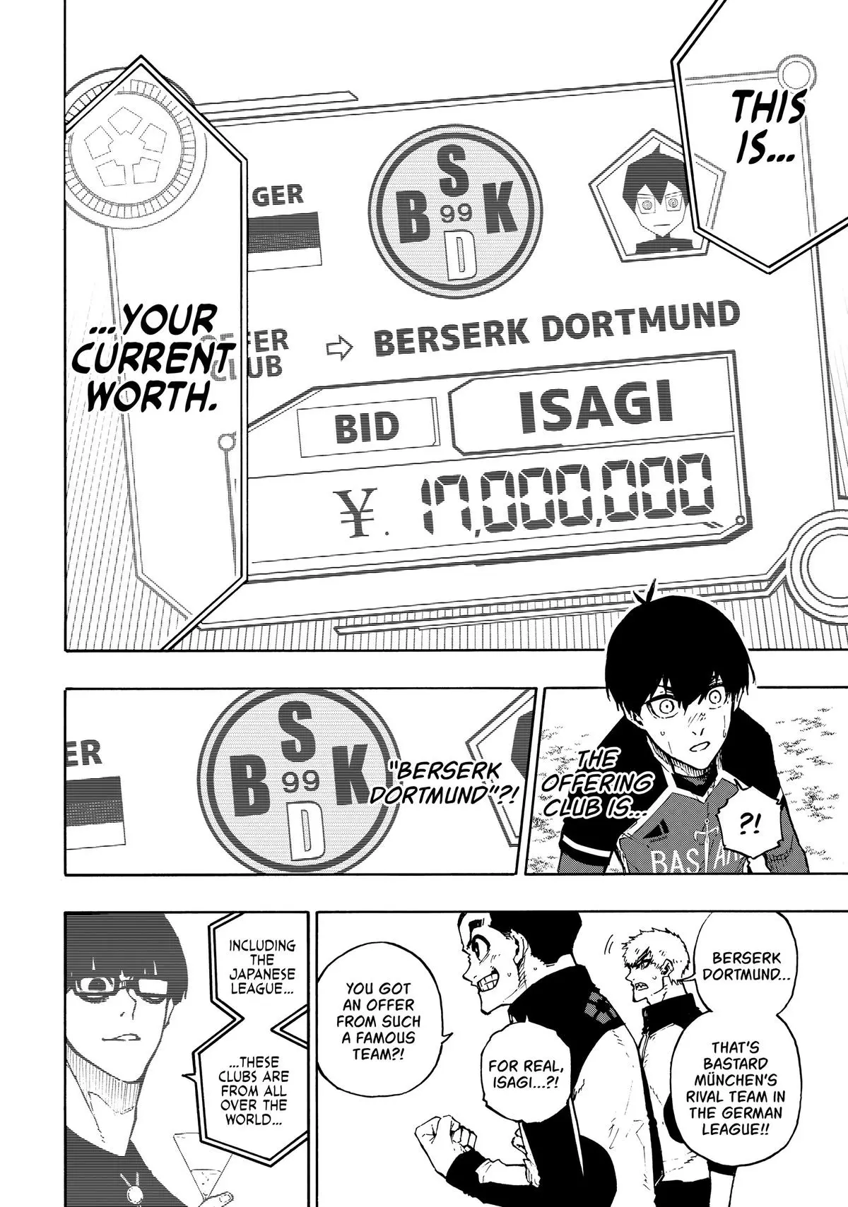 B Lock Manga, chapter 169, page 2