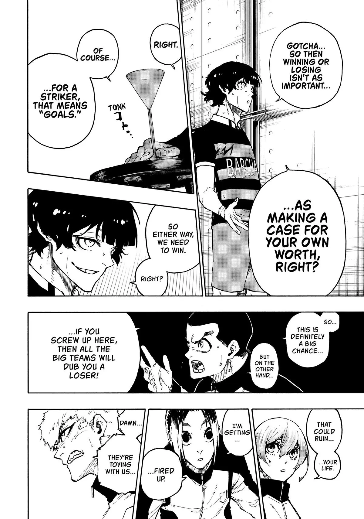 B Lock Manga, chapter 169, page 8