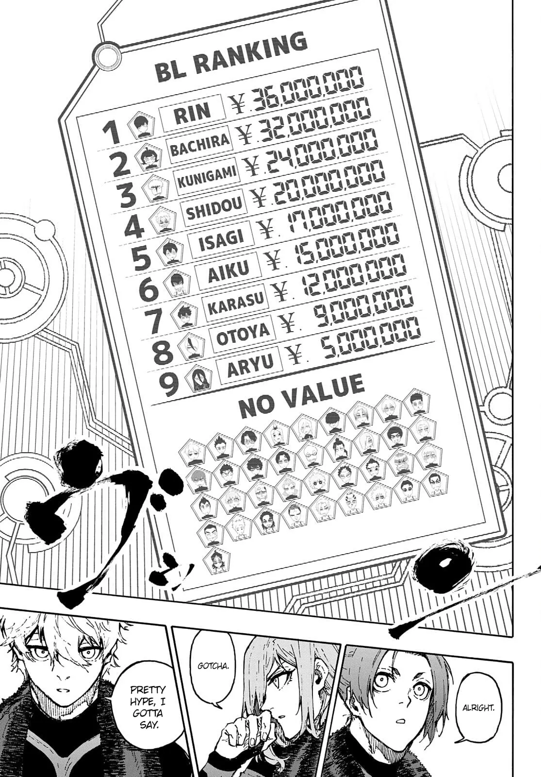 B Lock Manga, chapter 170, page 19