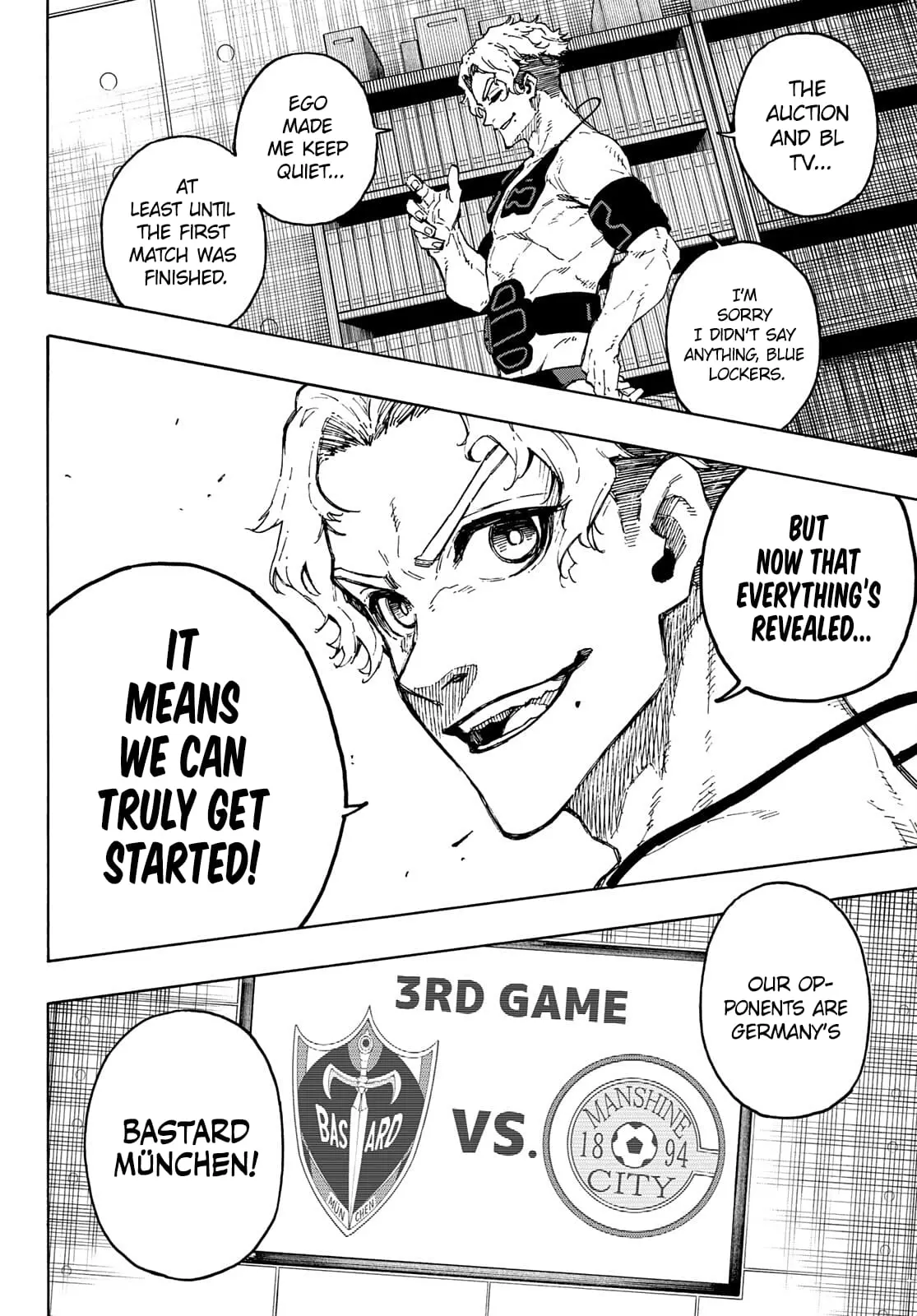 B Lock Manga, chapter 170, page 20
