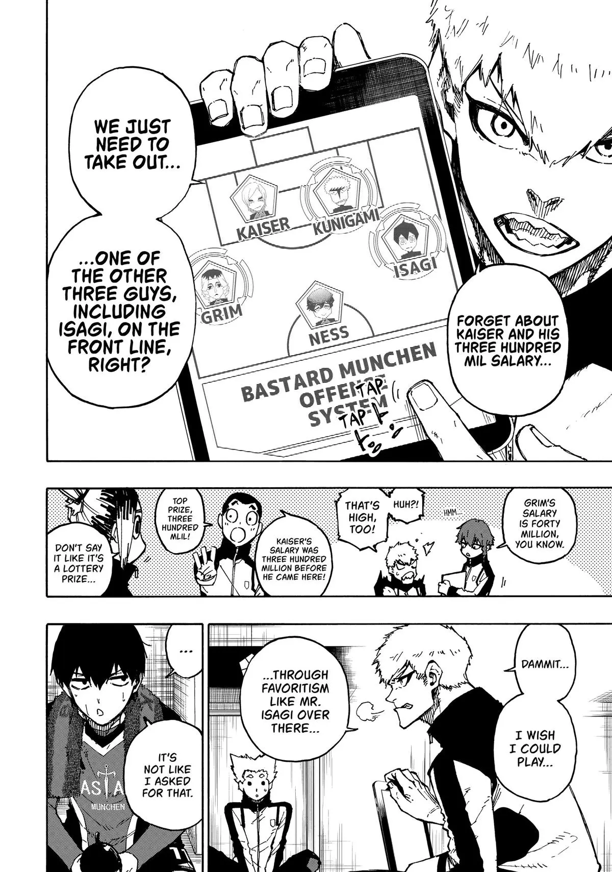 B Lock Manga, chapter 171, page 6