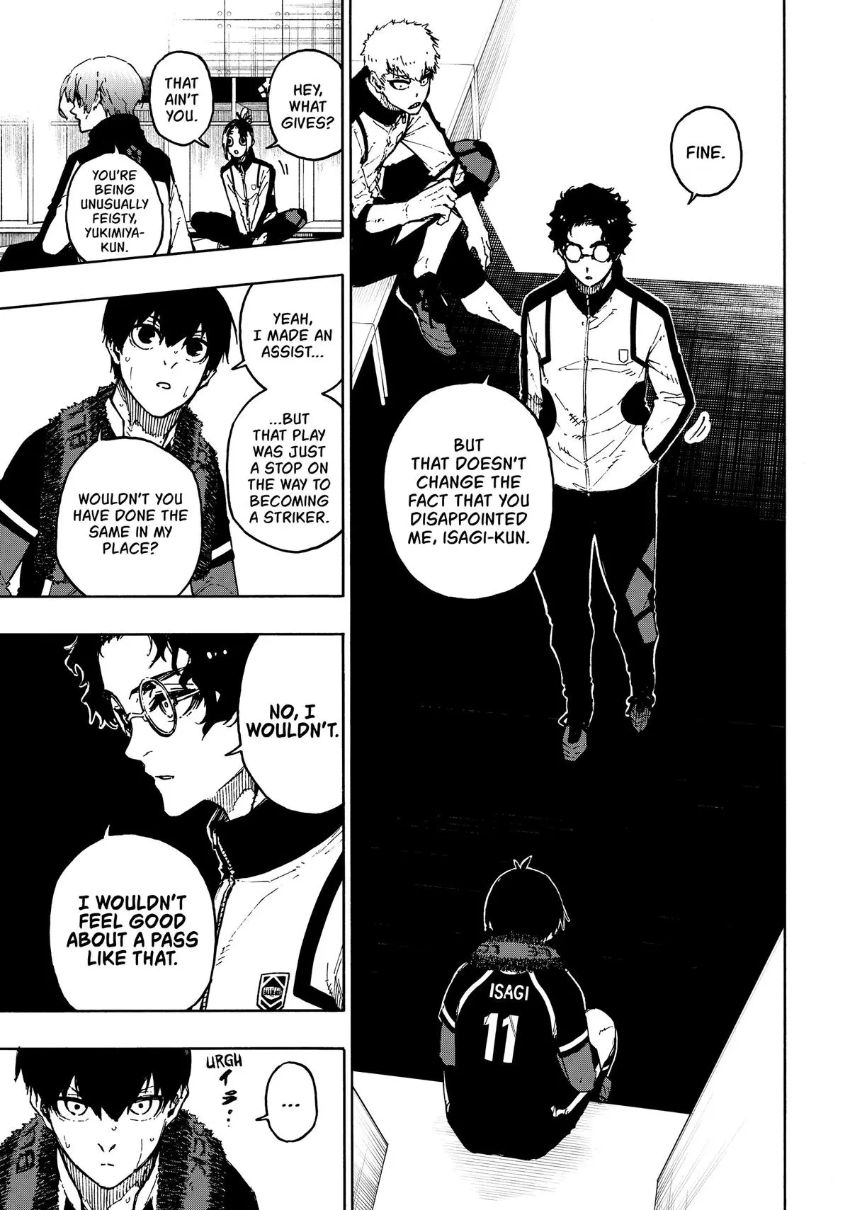 B Lock Manga, chapter 171, page 9
