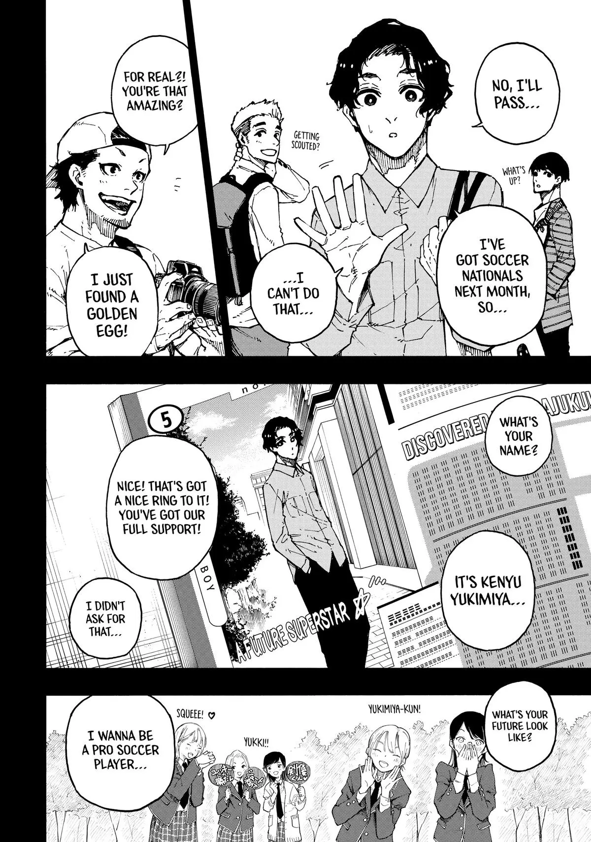 B Lock Manga, chapter 172, page 2