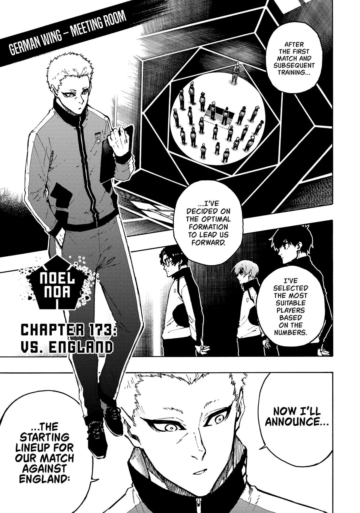 B Lock Manga, chapter 173, page 1