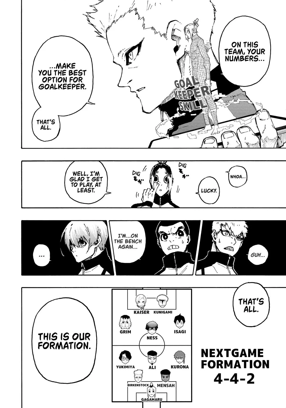 B Lock Manga, chapter 173, page 8
