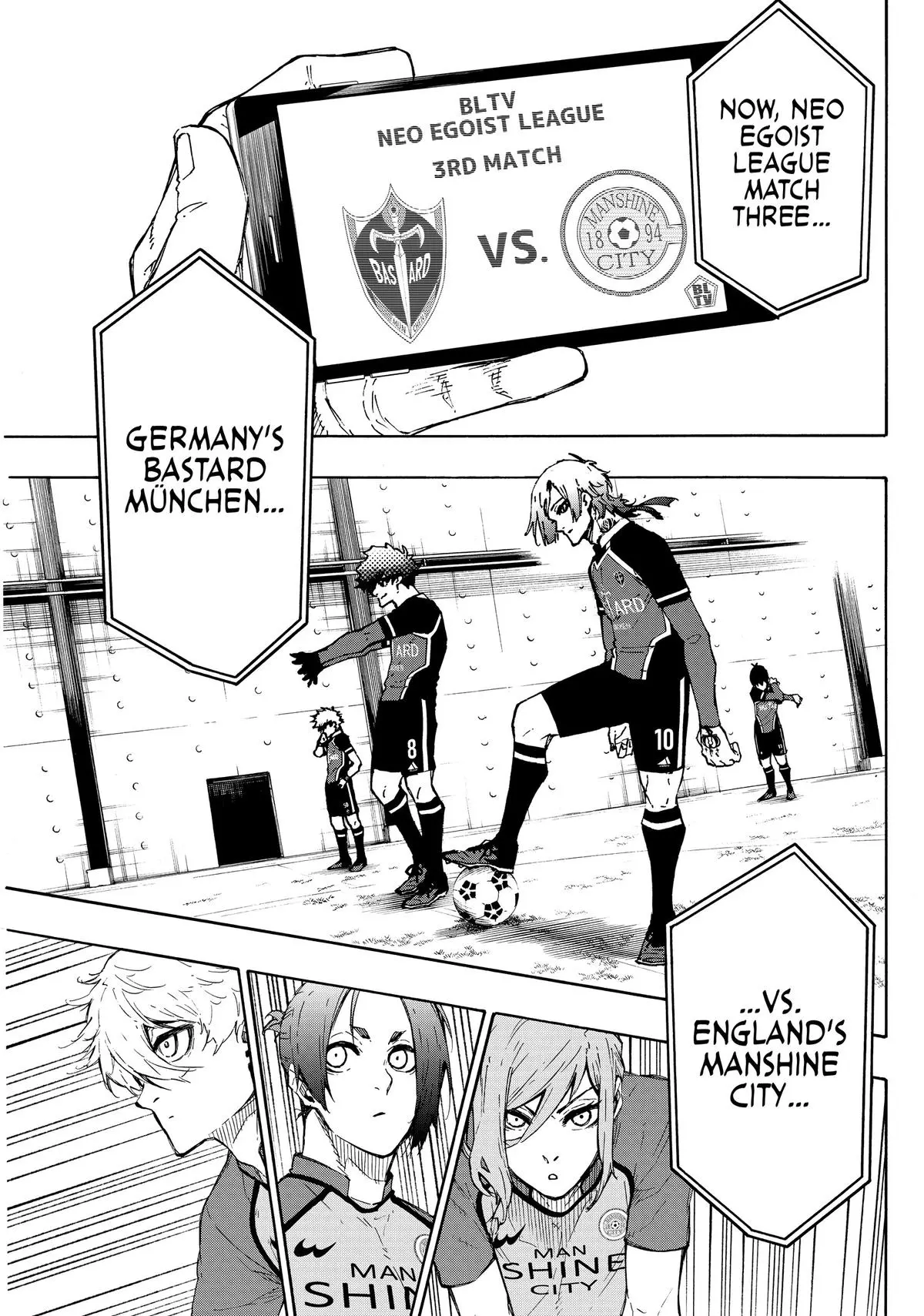 B Lock Manga, chapter 174, page 3