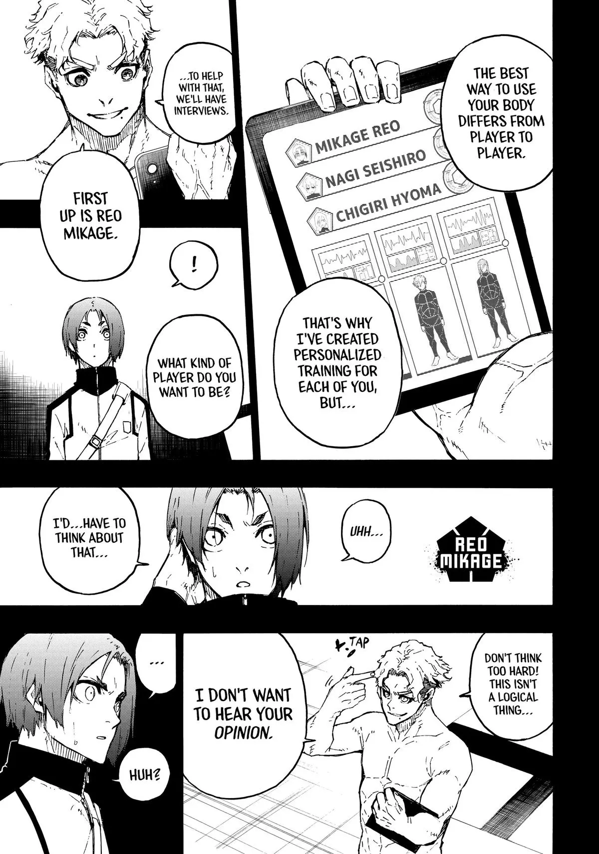 B Lock Manga, chapter 175, page 5