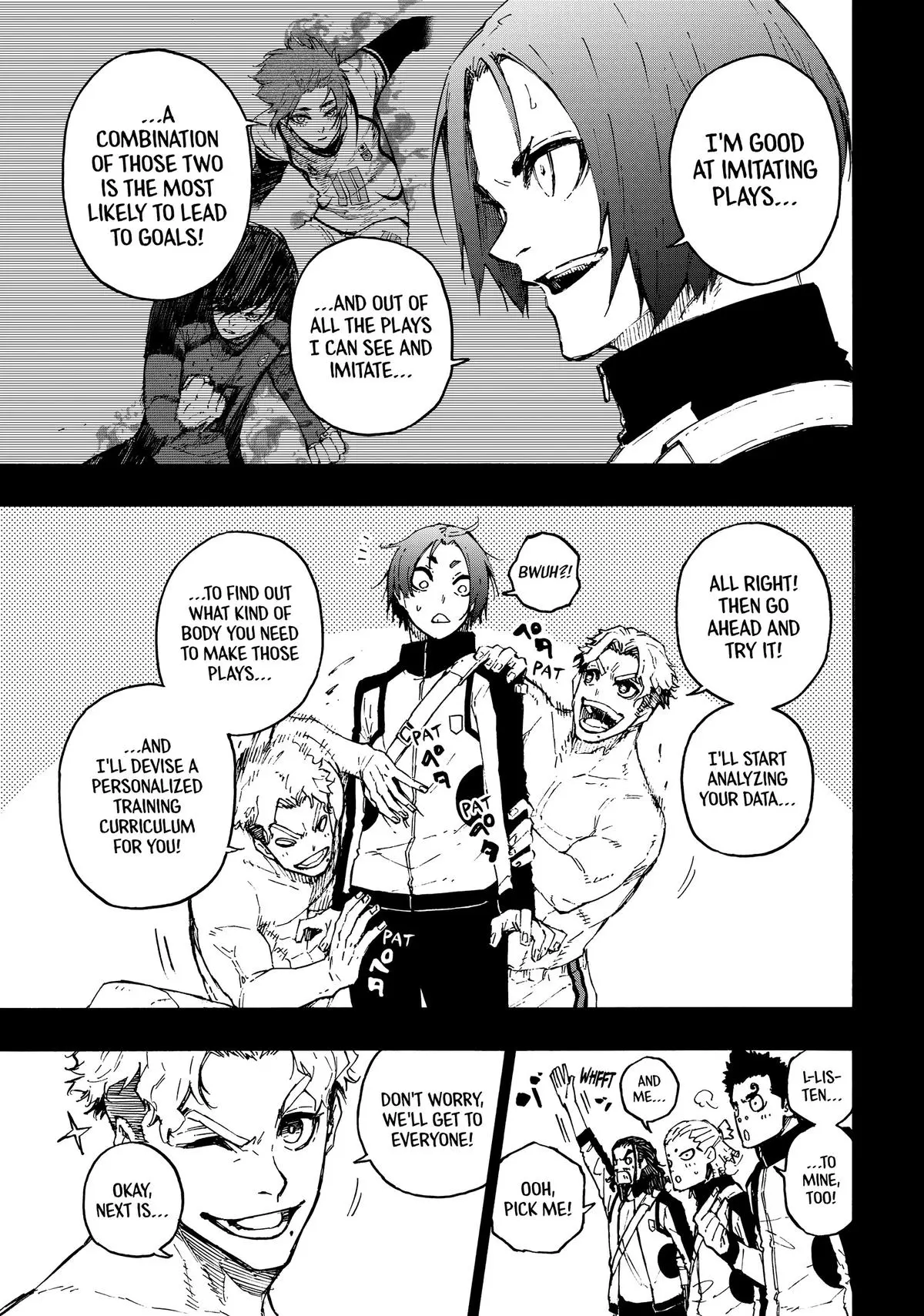 B Lock Manga, chapter 175, page 13