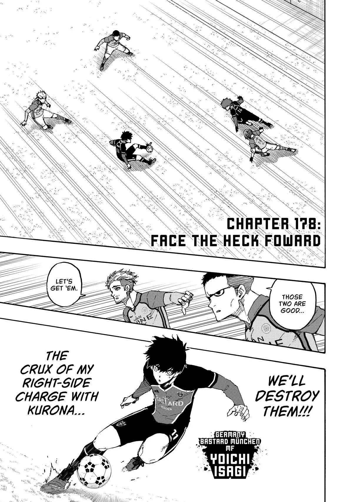B Lock Manga, chapter 178, page 1