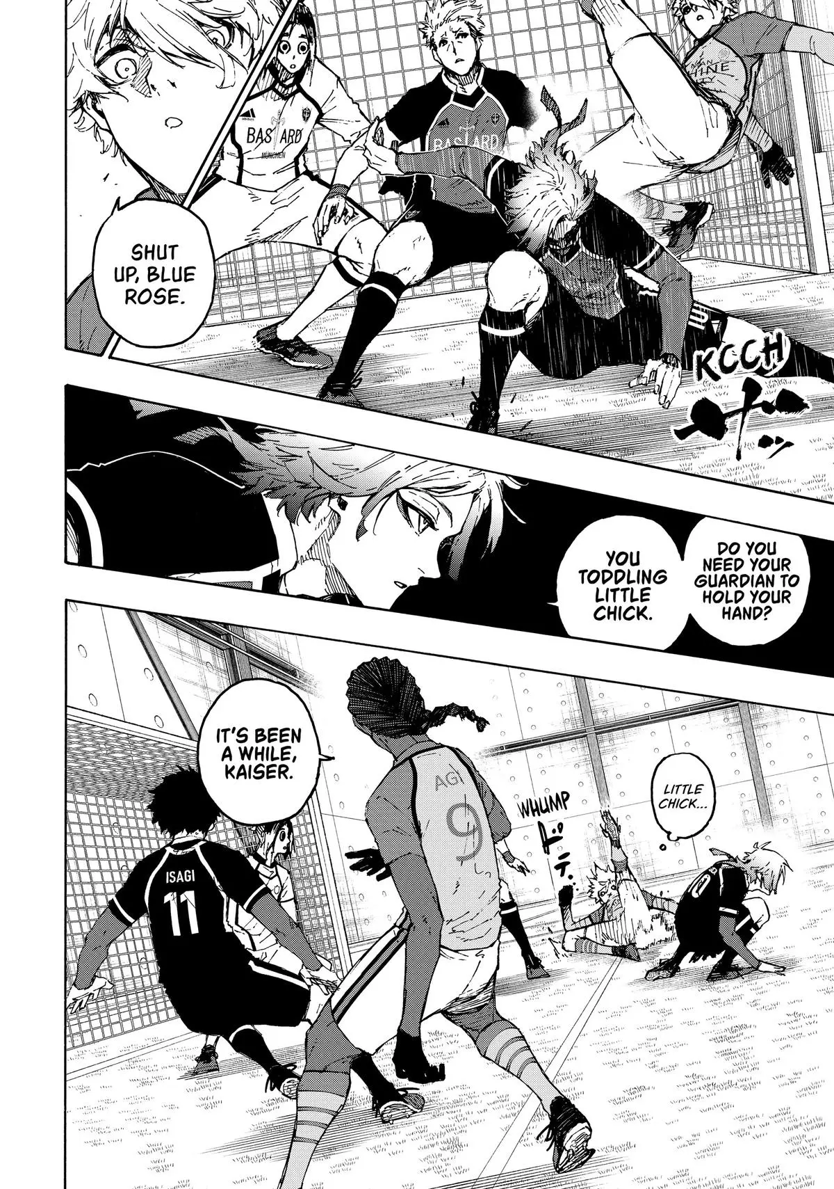 B Lock Manga, chapter 180, page 17