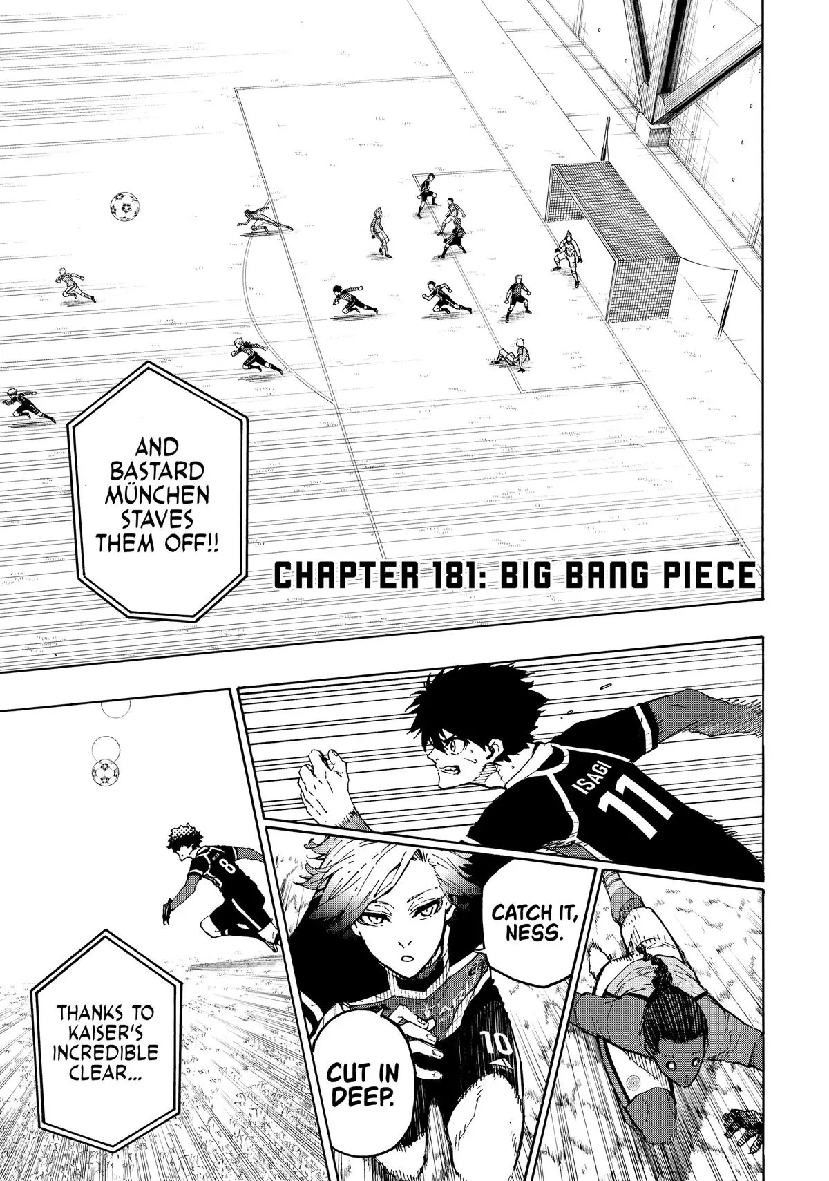 B Lock Manga, chapter 181, page 1