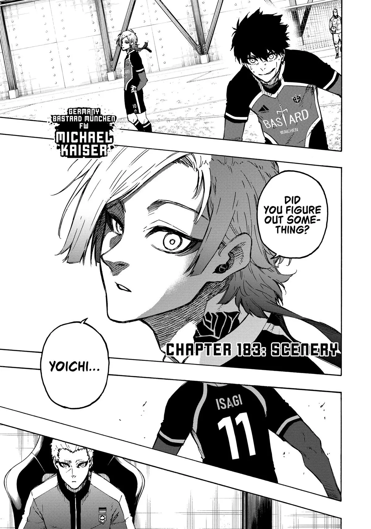 B Lock Manga, chapter 183, page 1