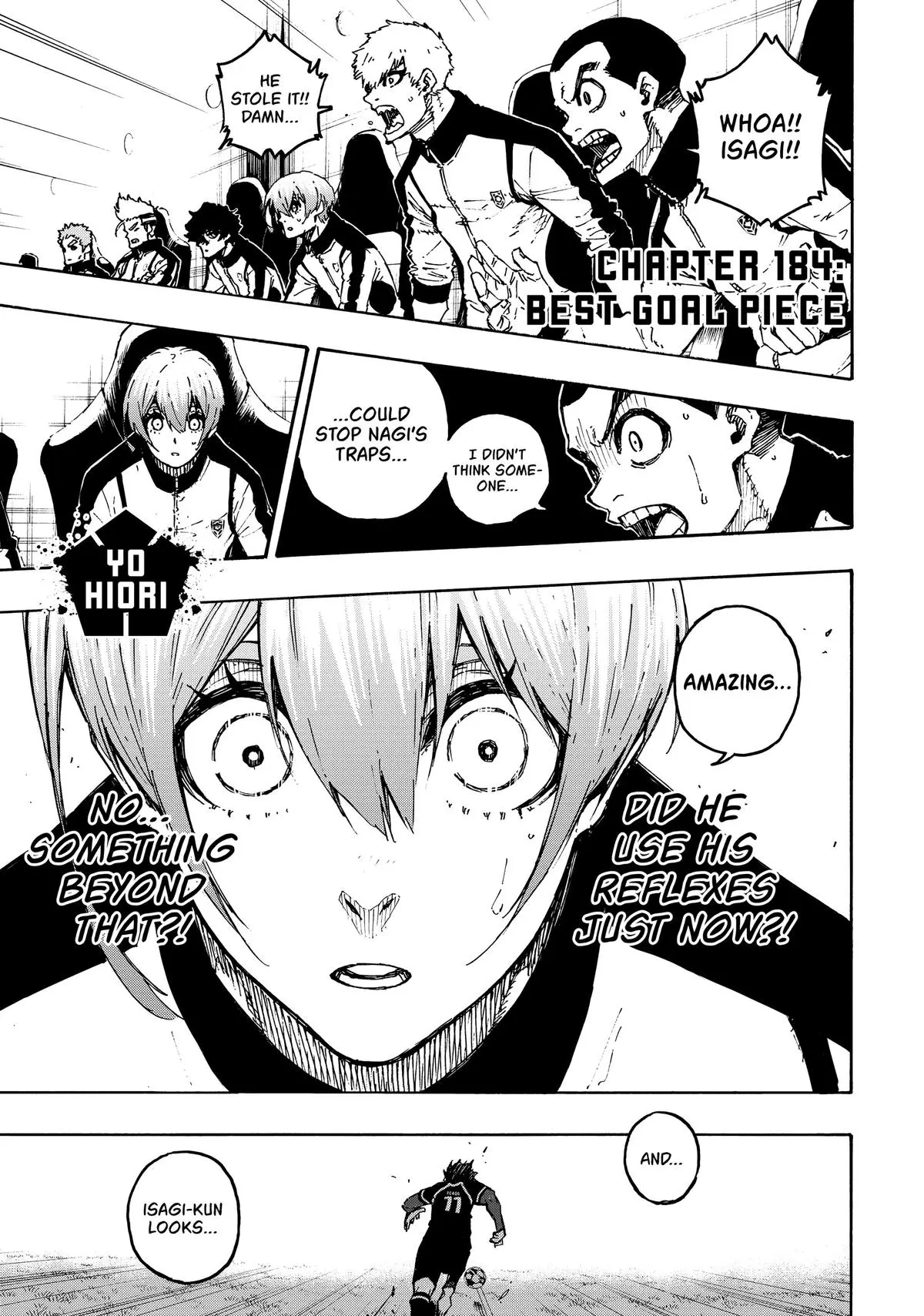 B Lock Manga, chapter 184, page 1