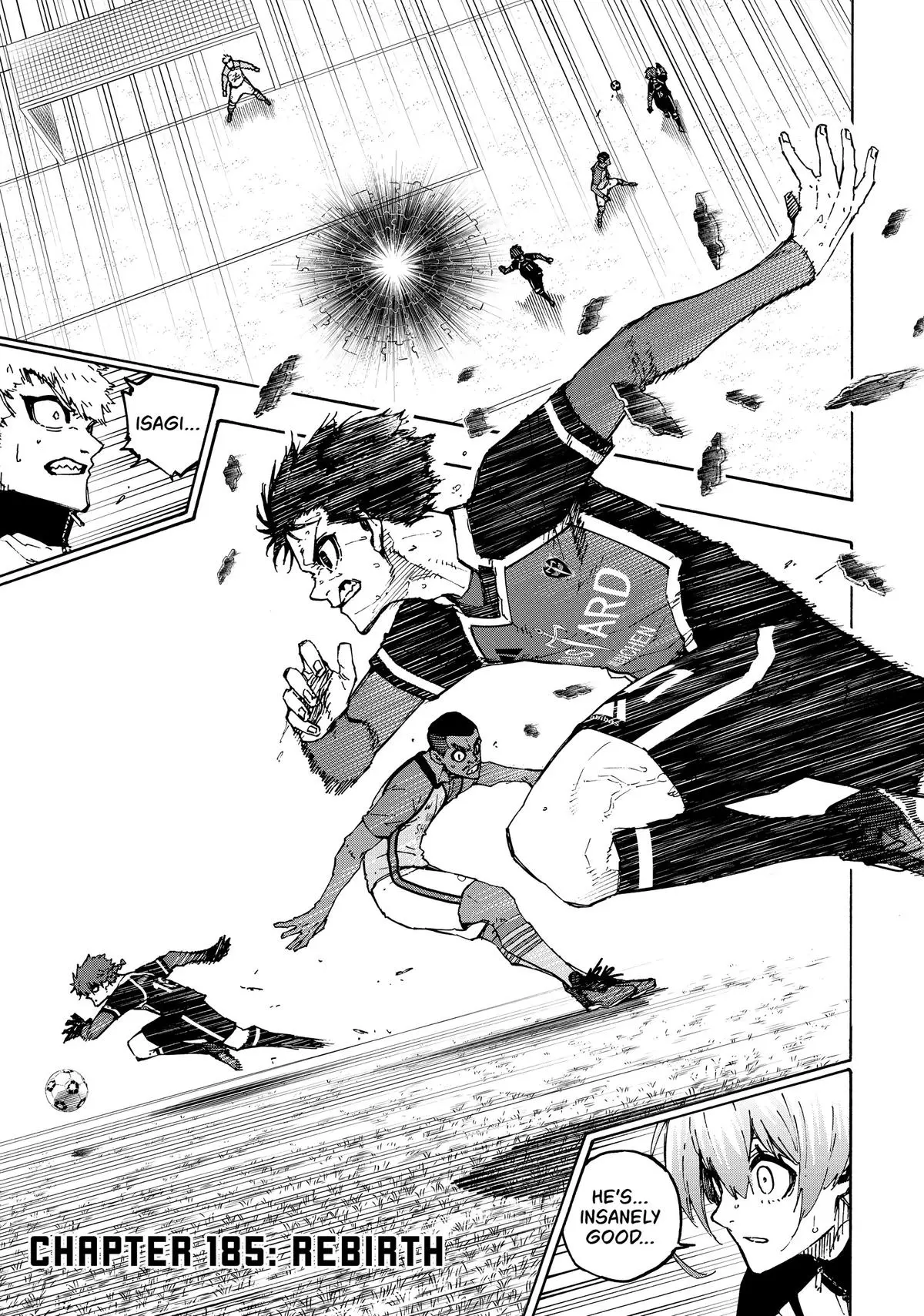 B Lock Manga, chapter 185, page 1