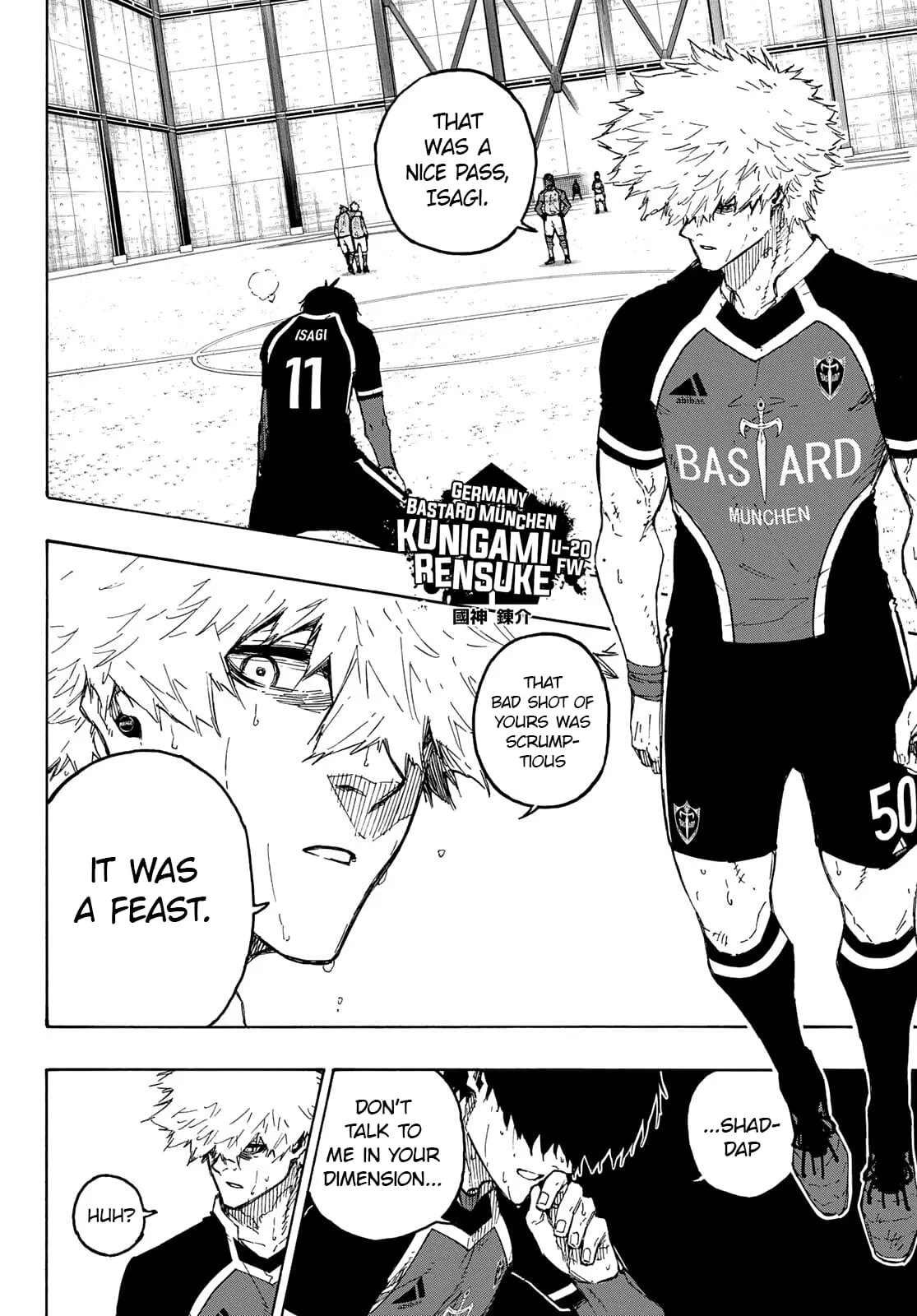 B Lock Manga, chapter 187, page 14