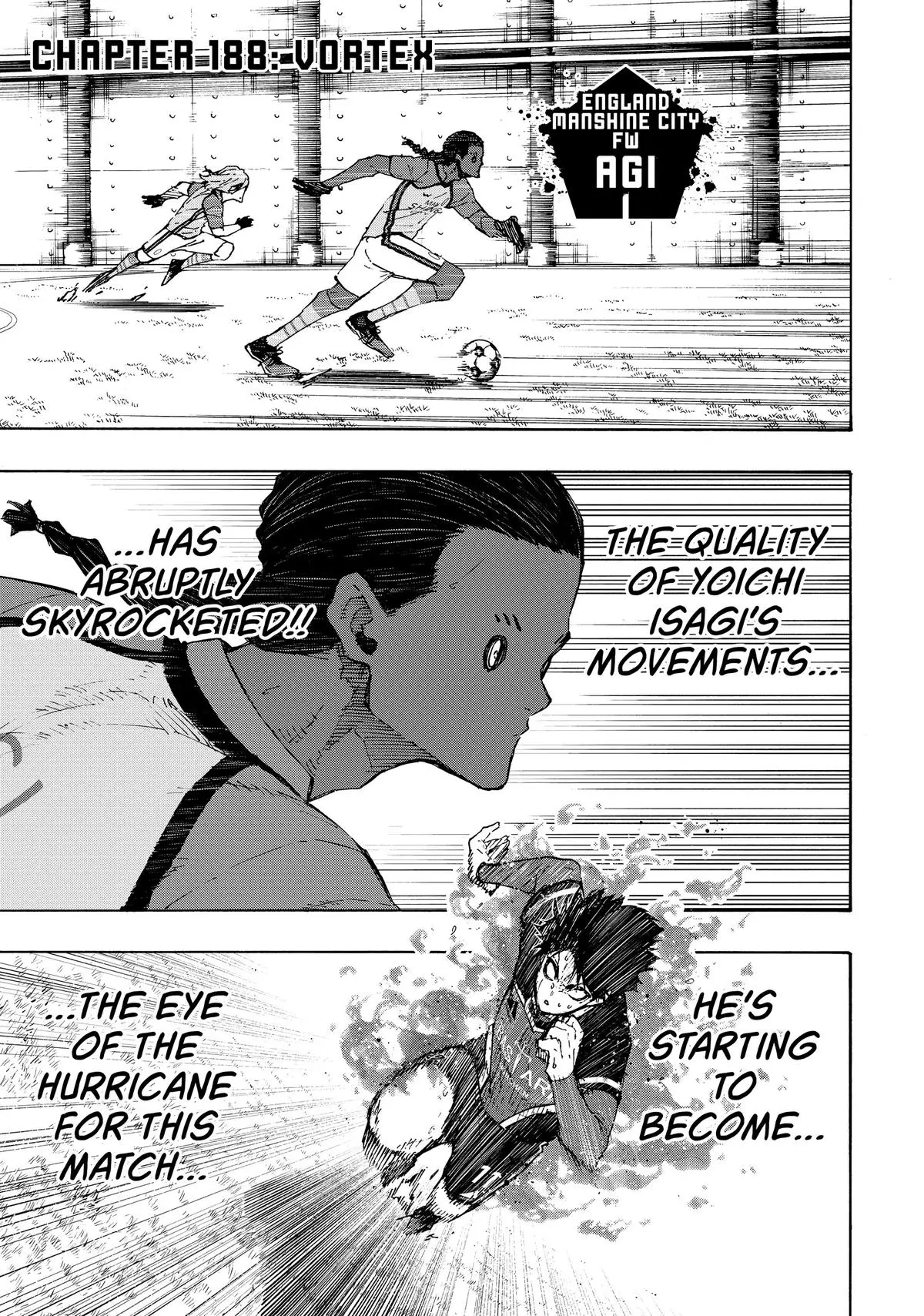 B Lock Manga, chapter 188, page 1
