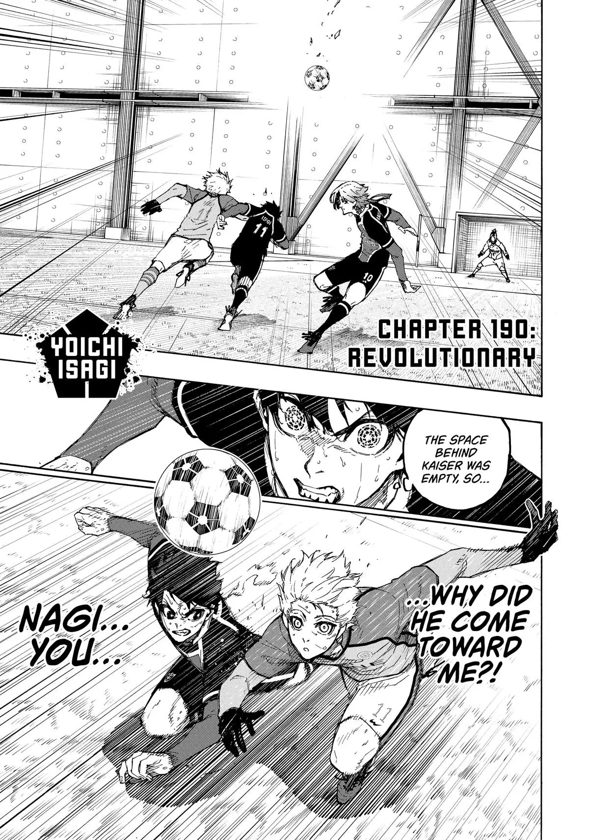 B Lock Manga, chapter 190, page 1