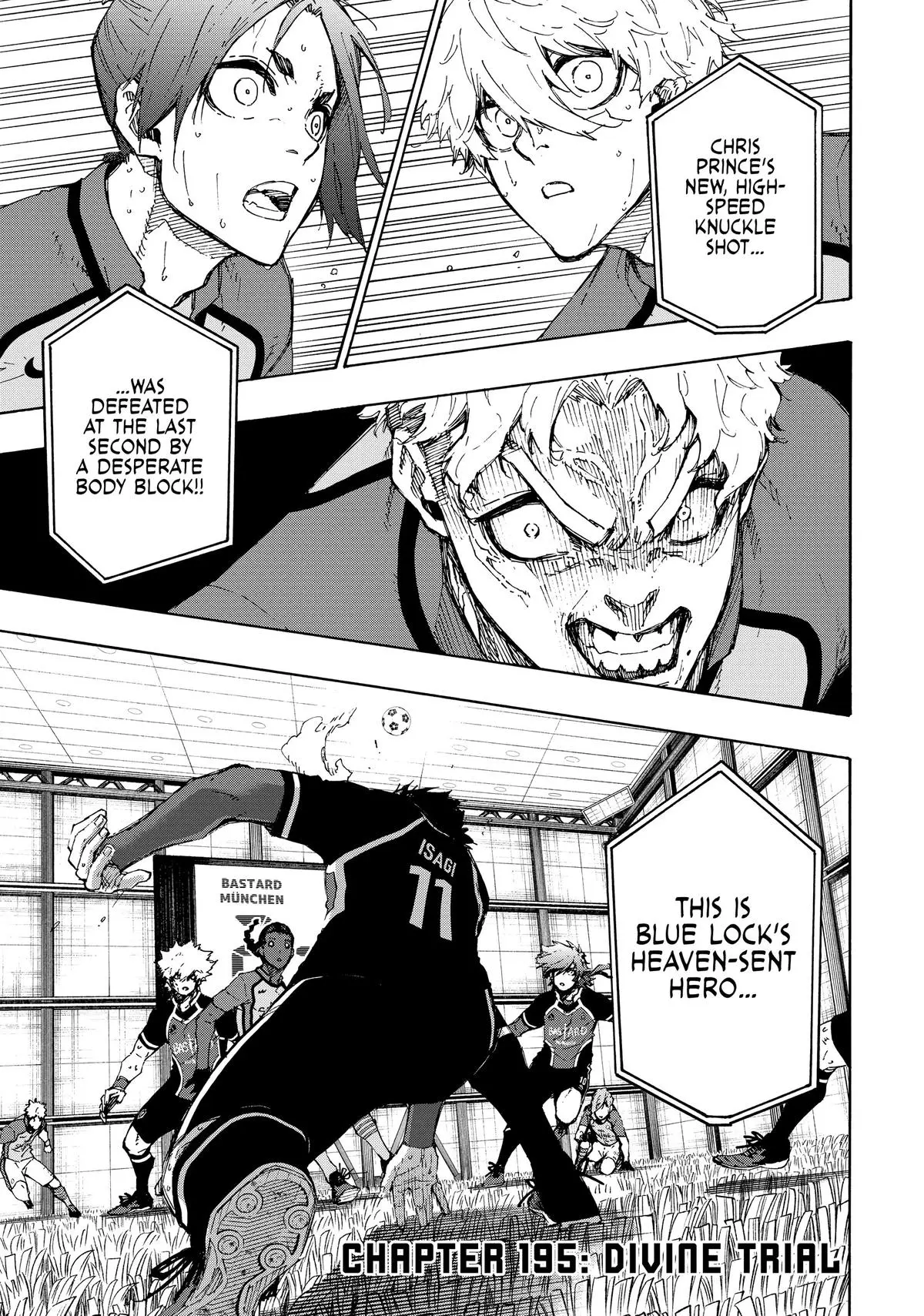 B Lock Manga, chapter 195, page 4