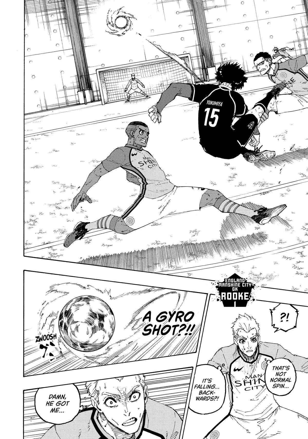 B Lock Manga, chapter 195, page 18