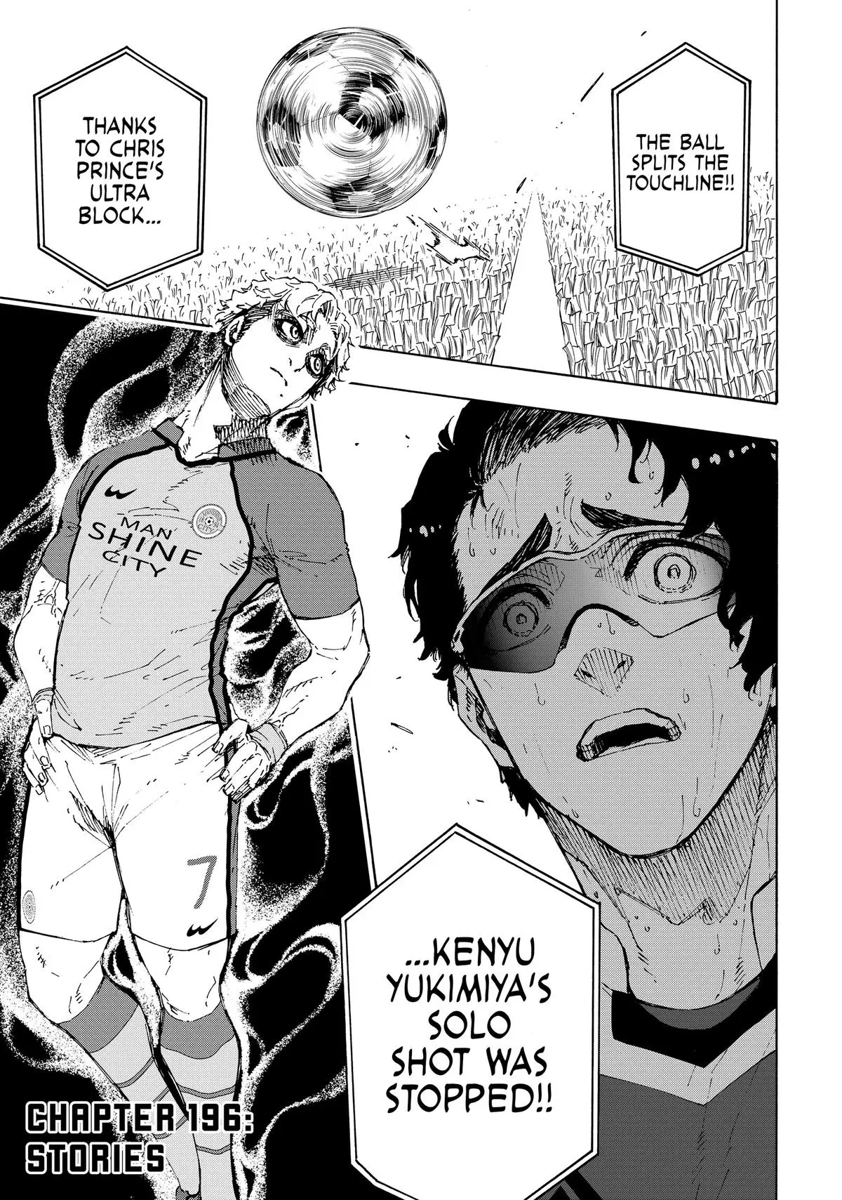 B Lock Manga, chapter 196, page 1