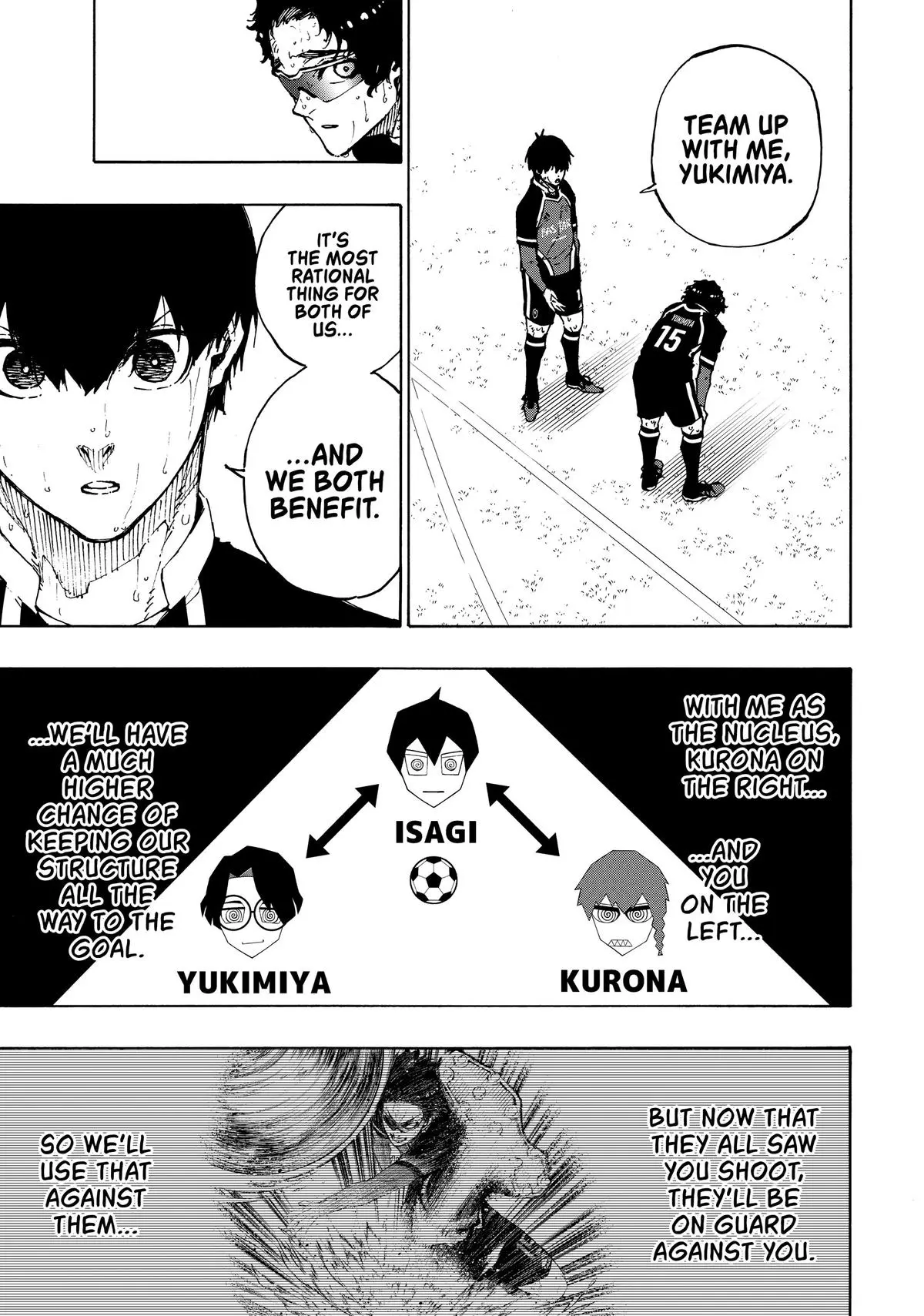 B Lock Manga, chapter 196, page 12