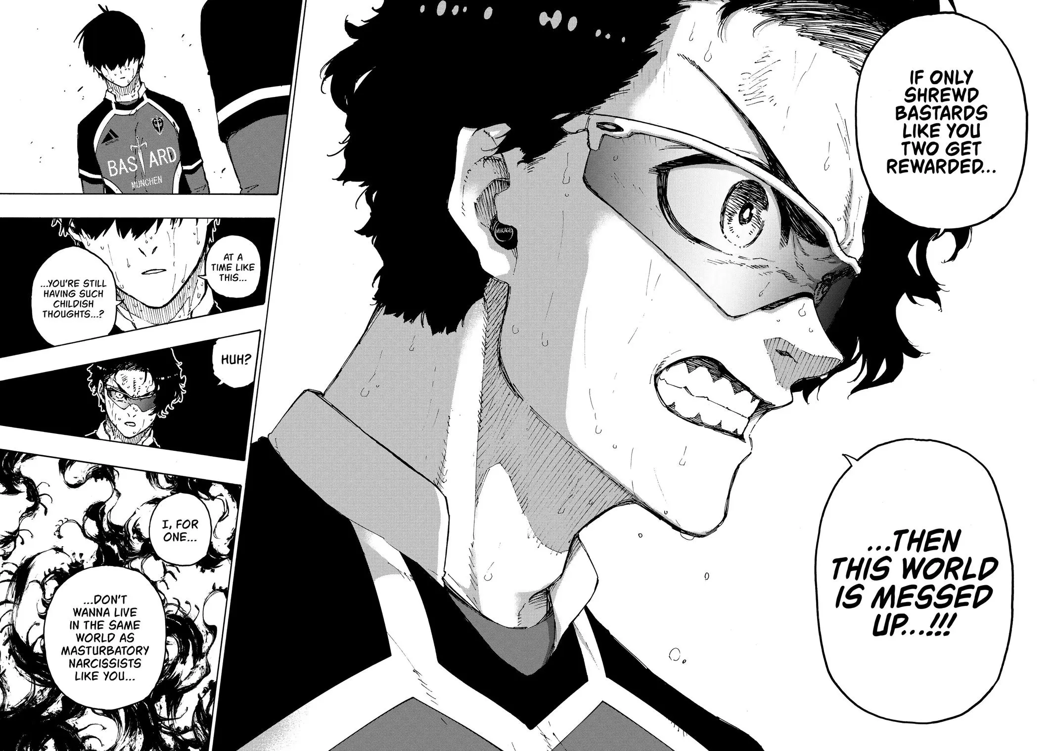 B Lock Manga, chapter 196, page 17