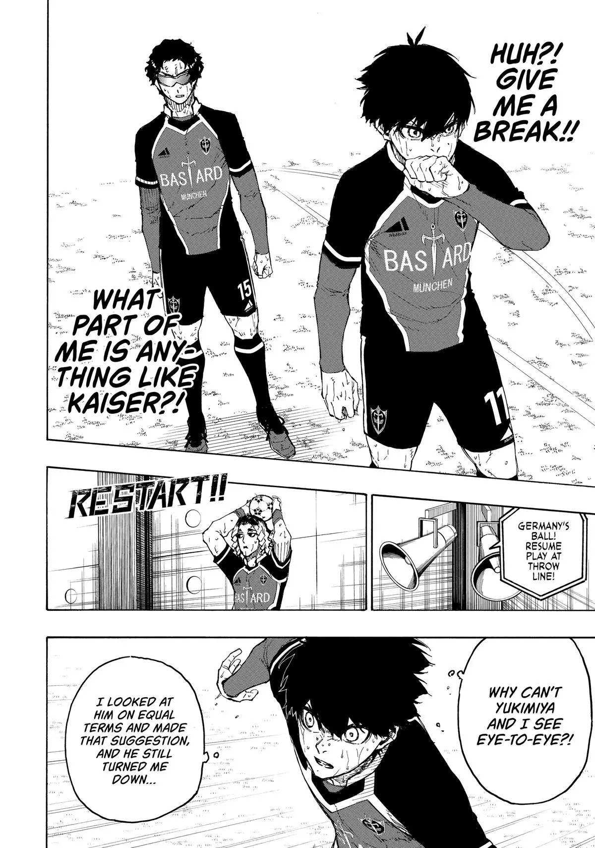 B Lock Manga, chapter 197, page 2