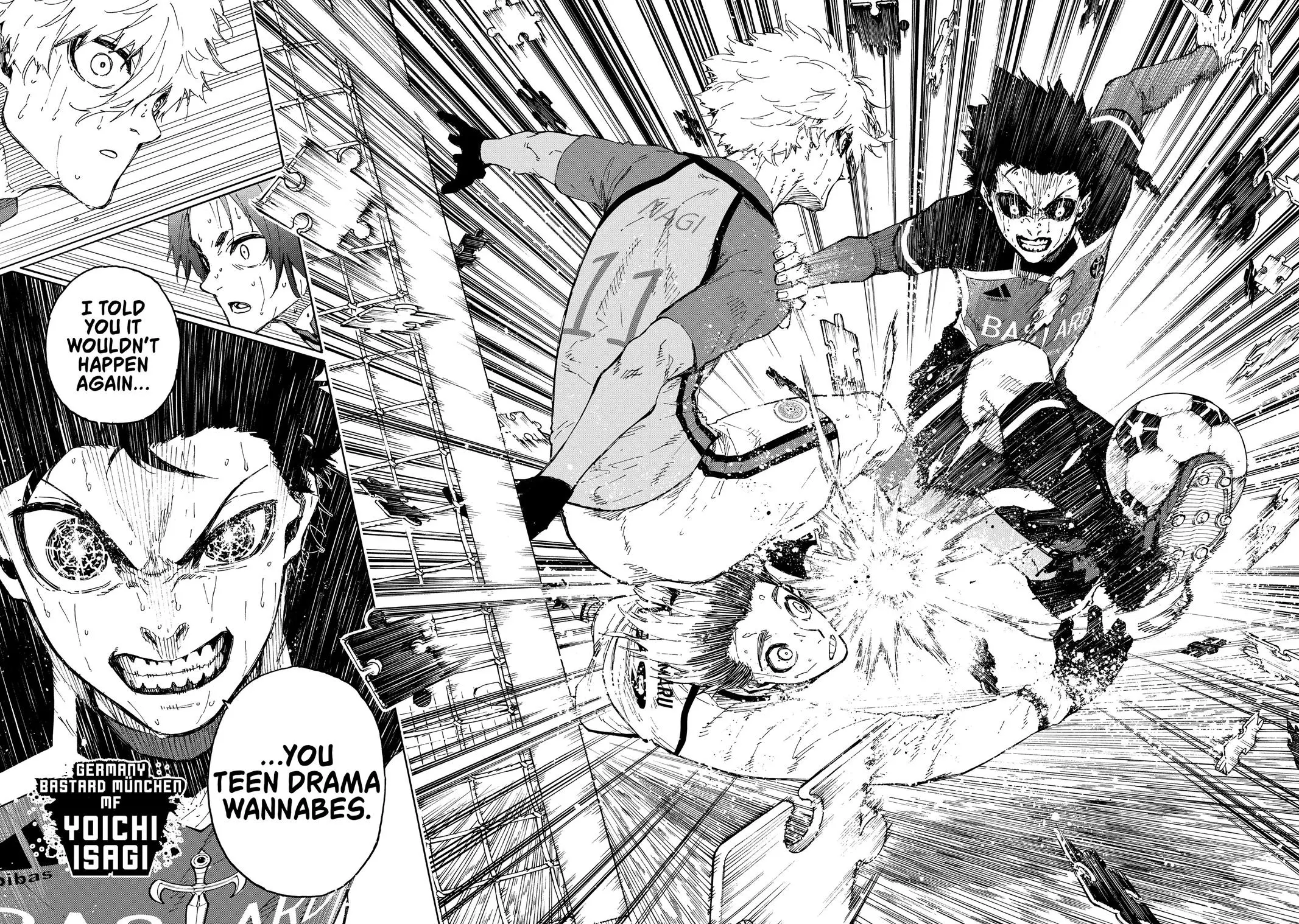 B Lock Manga, chapter 198, page 14