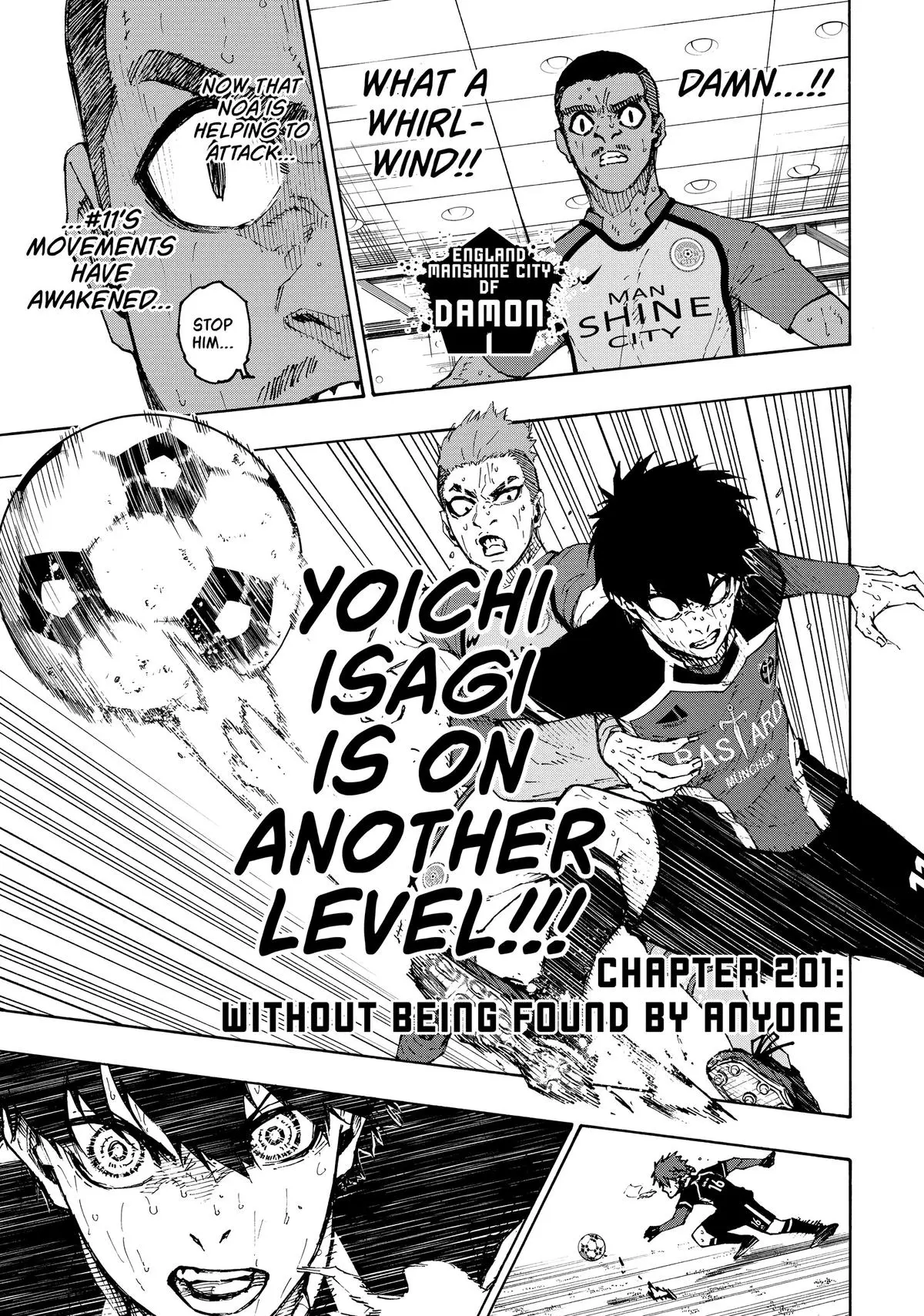 B Lock Manga, chapter 201, page 1