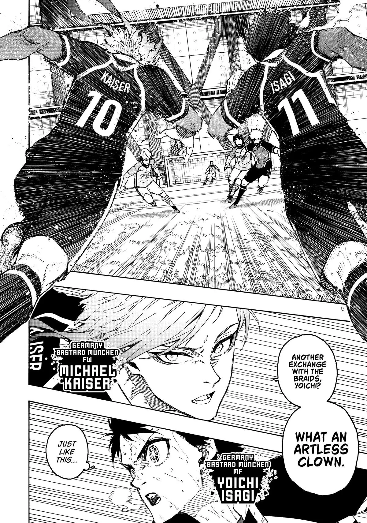 B Lock Manga, chapter 201, page 2