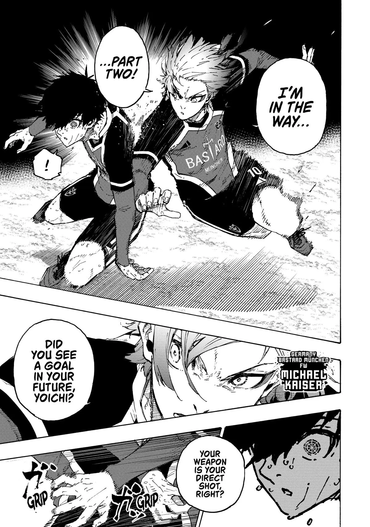 B Lock Manga, chapter 202, page 3