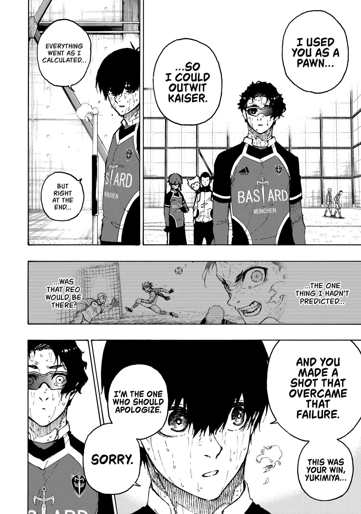 B Lock Manga, chapter 203, page 9