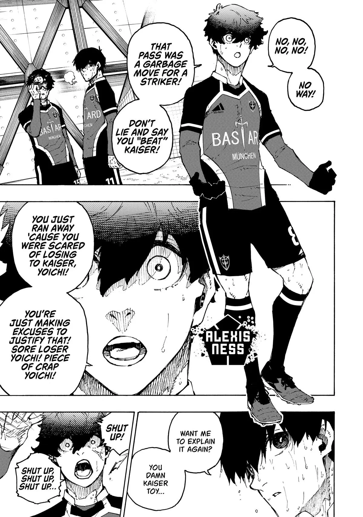 B Lock Manga, chapter 203, page 14